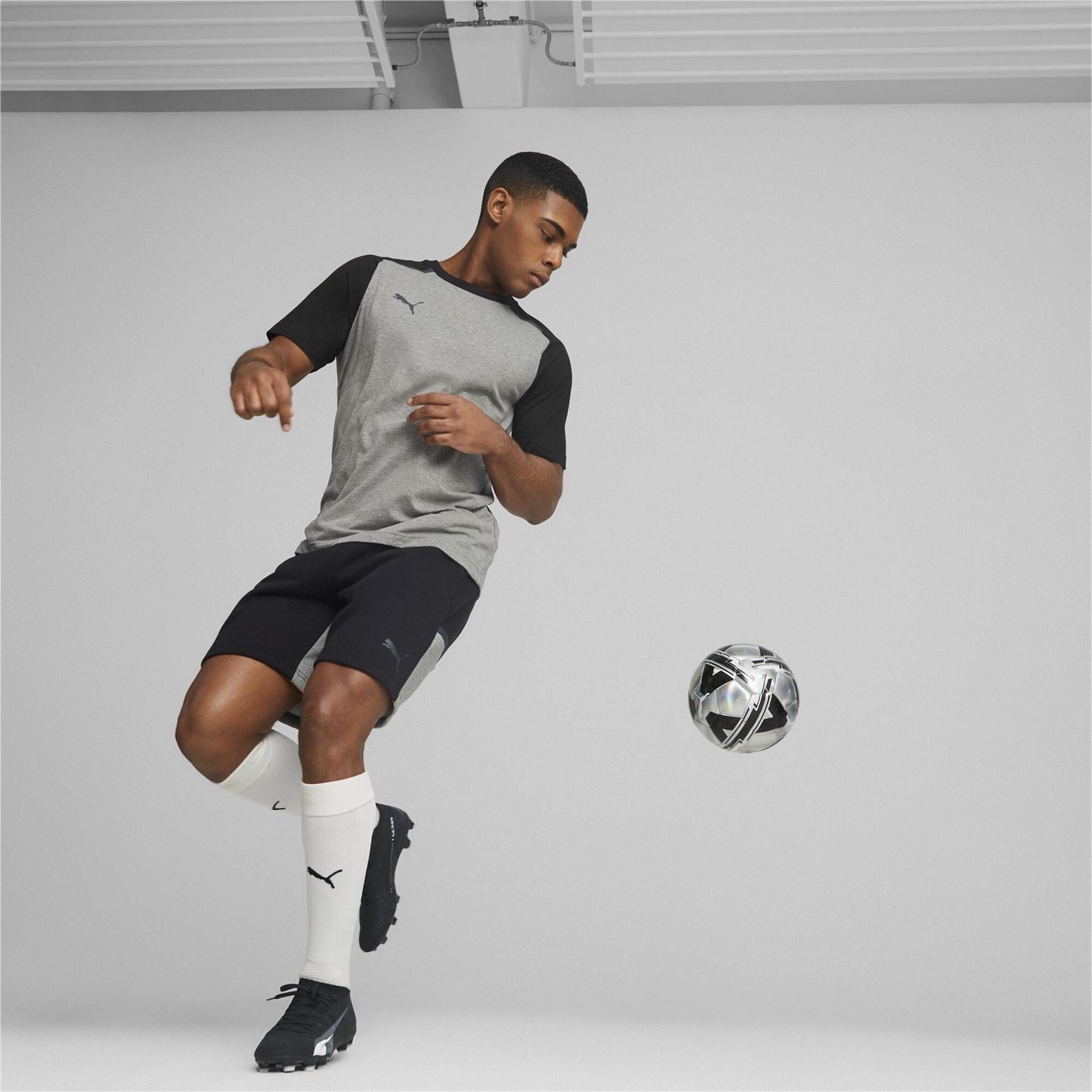 Puma Teamcup Regular Fit Crew Neck T-Shirt