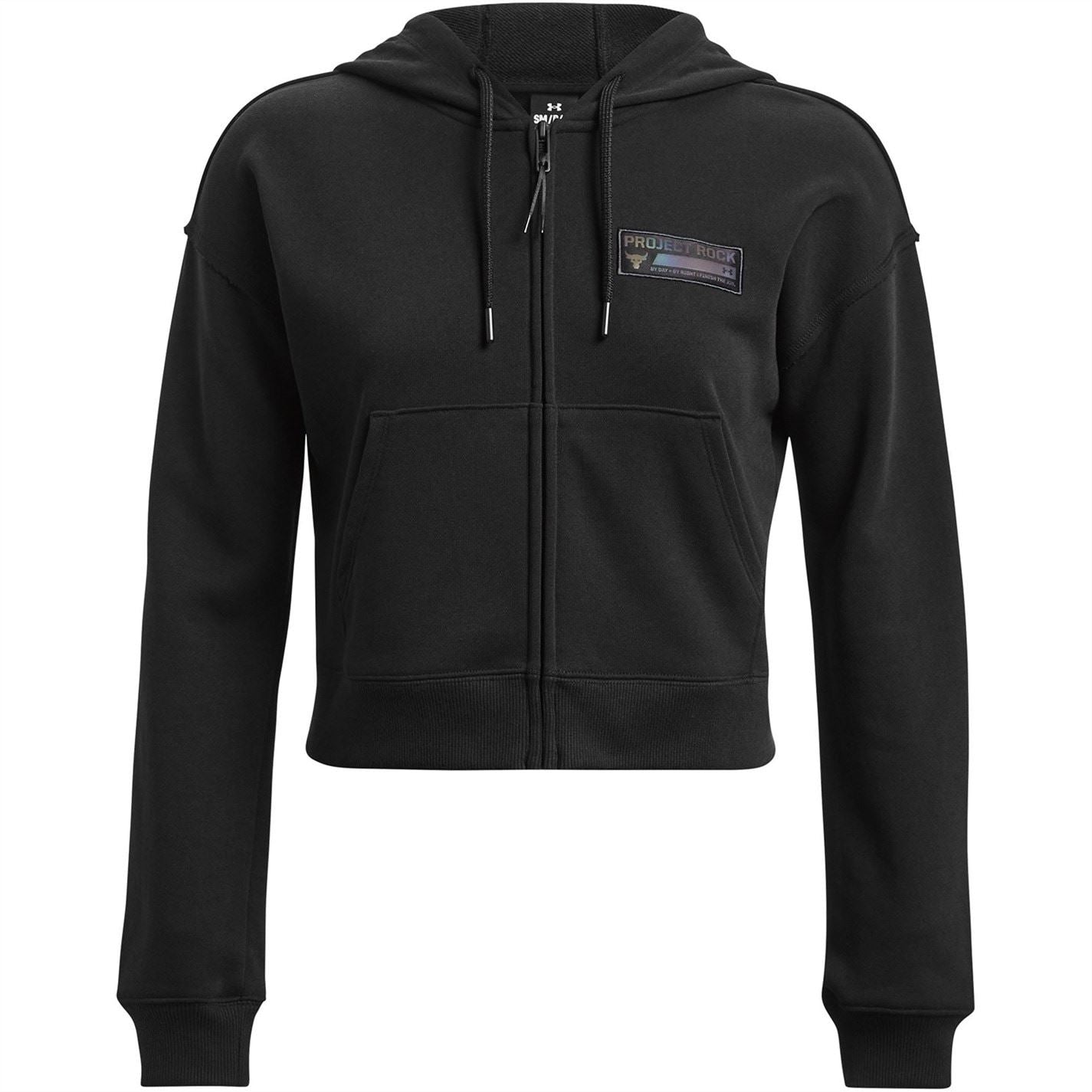 Under Armour Womens Armour Pjt Rck Hw Terry FulL-Zip Q4 Fleece