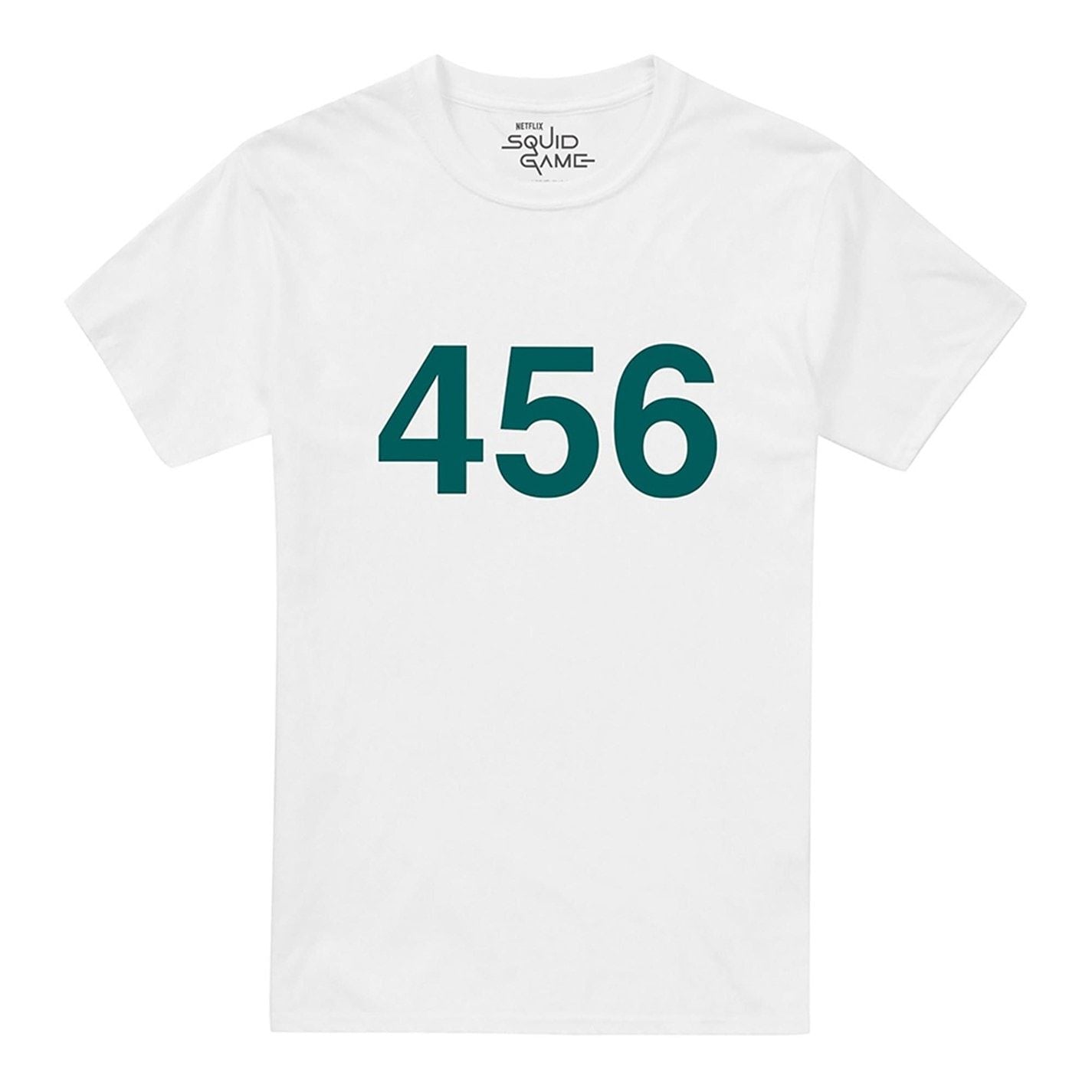 Squid Game Regular Fit Crew Neck Short Sleeve Shirt