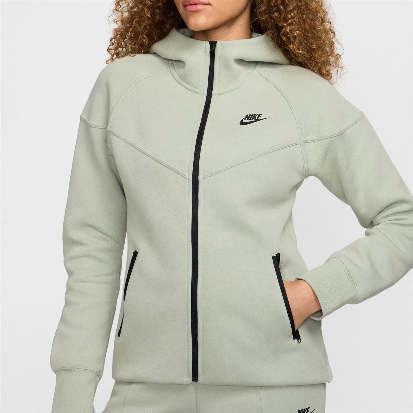 Nike Womens Sportswear Tech Fleece Full Zip Hoodie