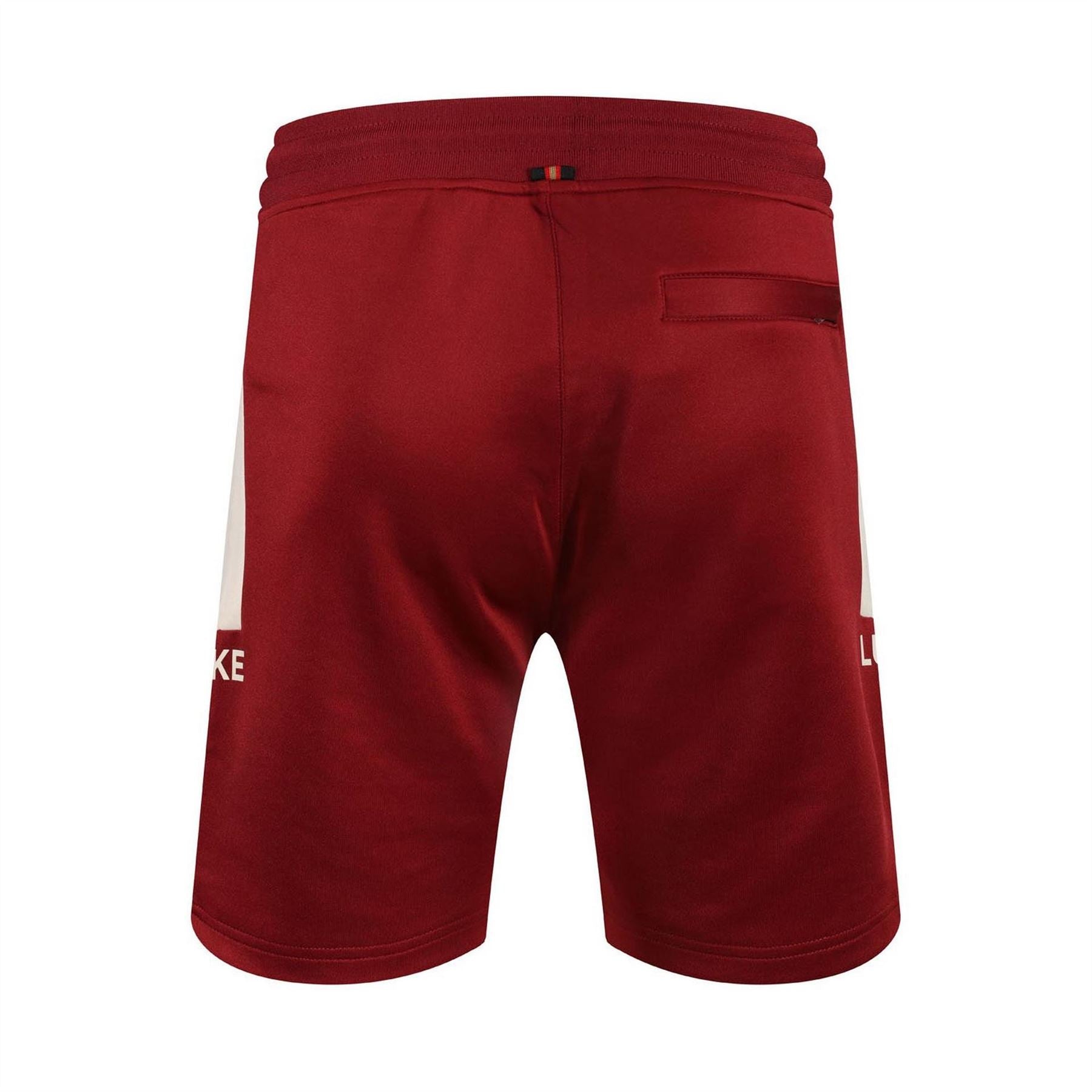 Luke Solid Patterned Newcastle Bermuda Shorts