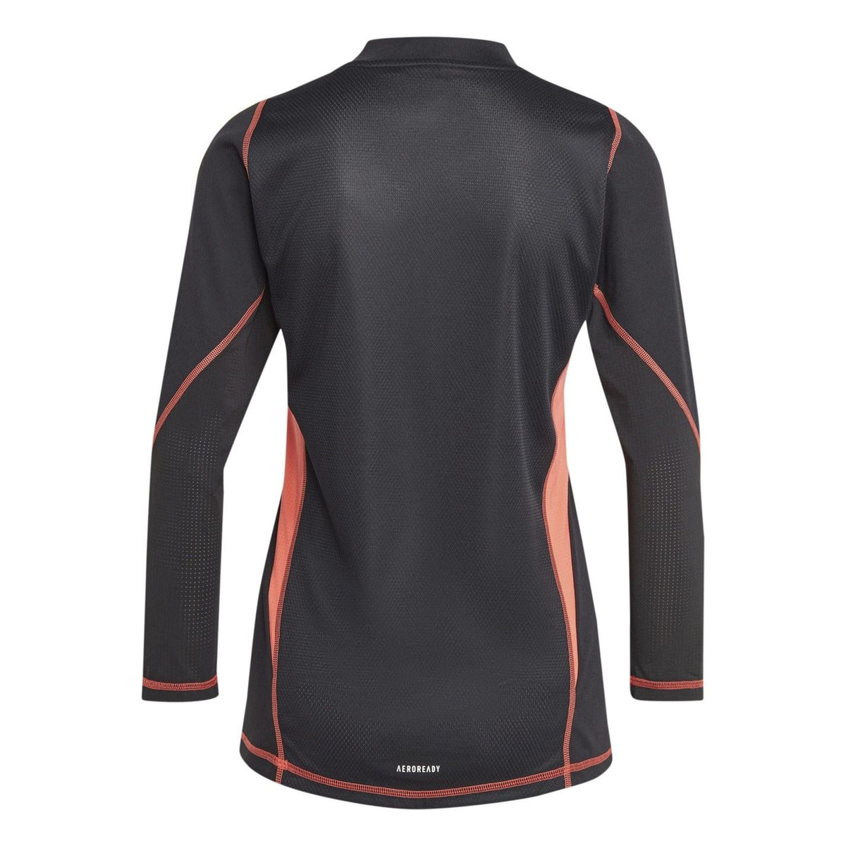 adidas Mock Neck Three Quarter Sleeve Jersey T-Shirt
