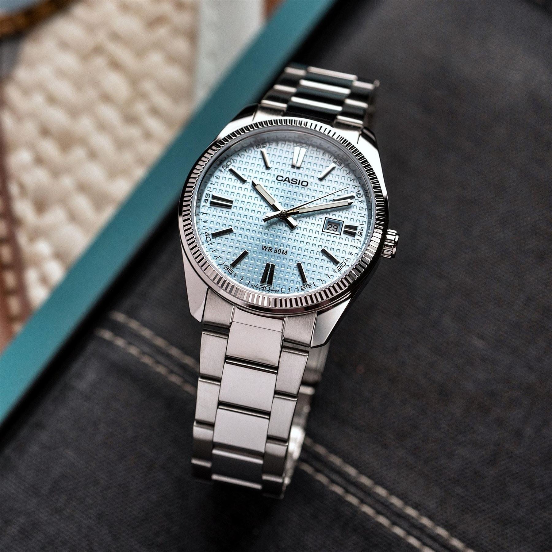 Casio Stainless Steel Digital Watch