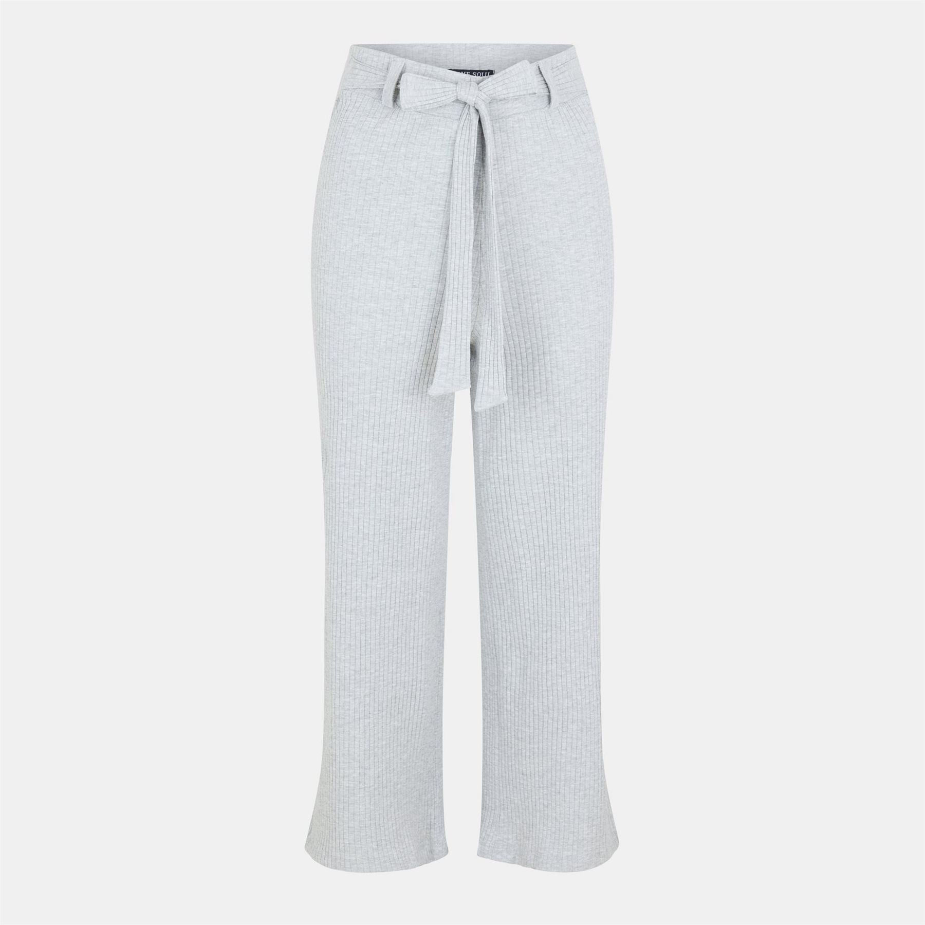 Brave Soul Trousers With Tie Belt