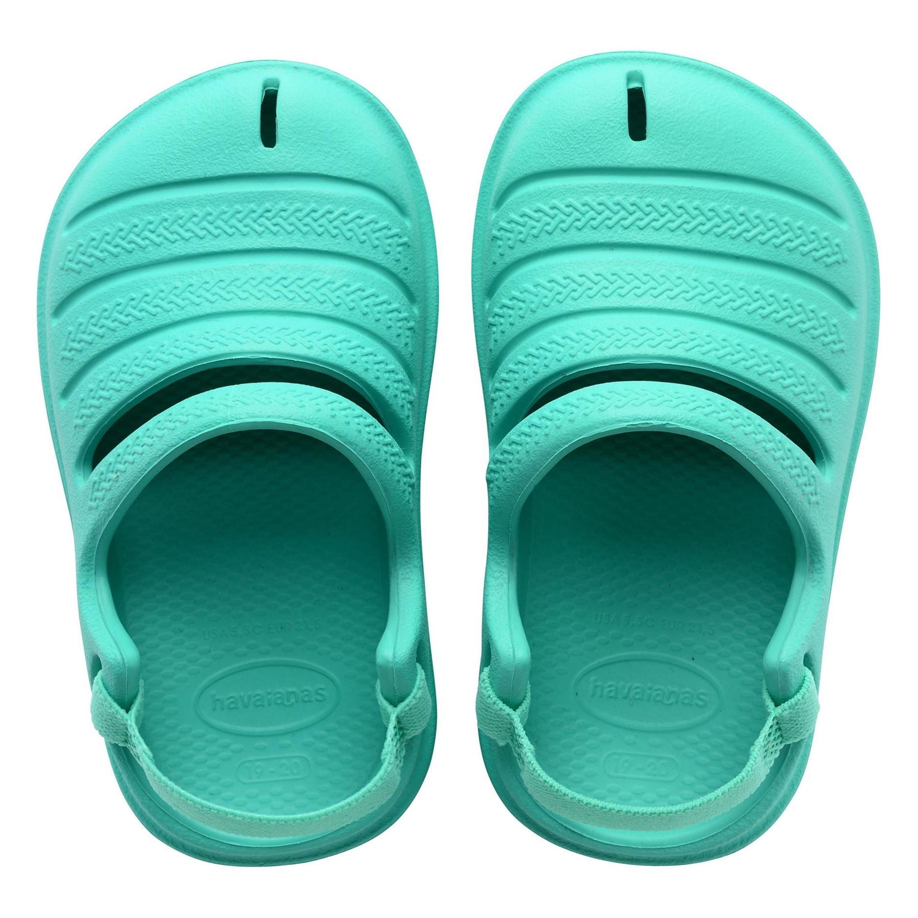 Havaianas Hav. Baby Clog Virtual Green 17 18 Flip Flops Unisex Kids