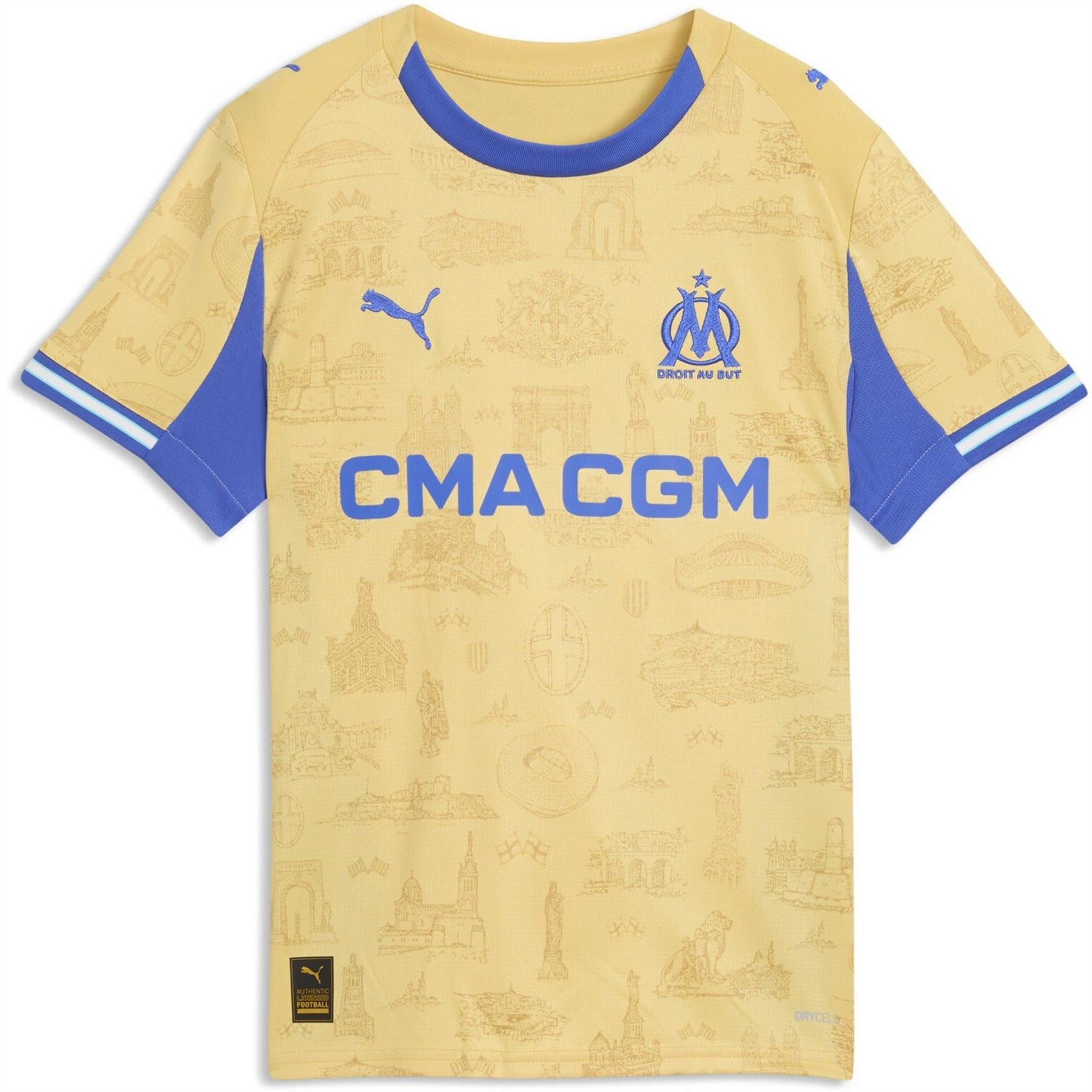 Puma Olympique Marseille Fourth Shirt 25 26 Juniors