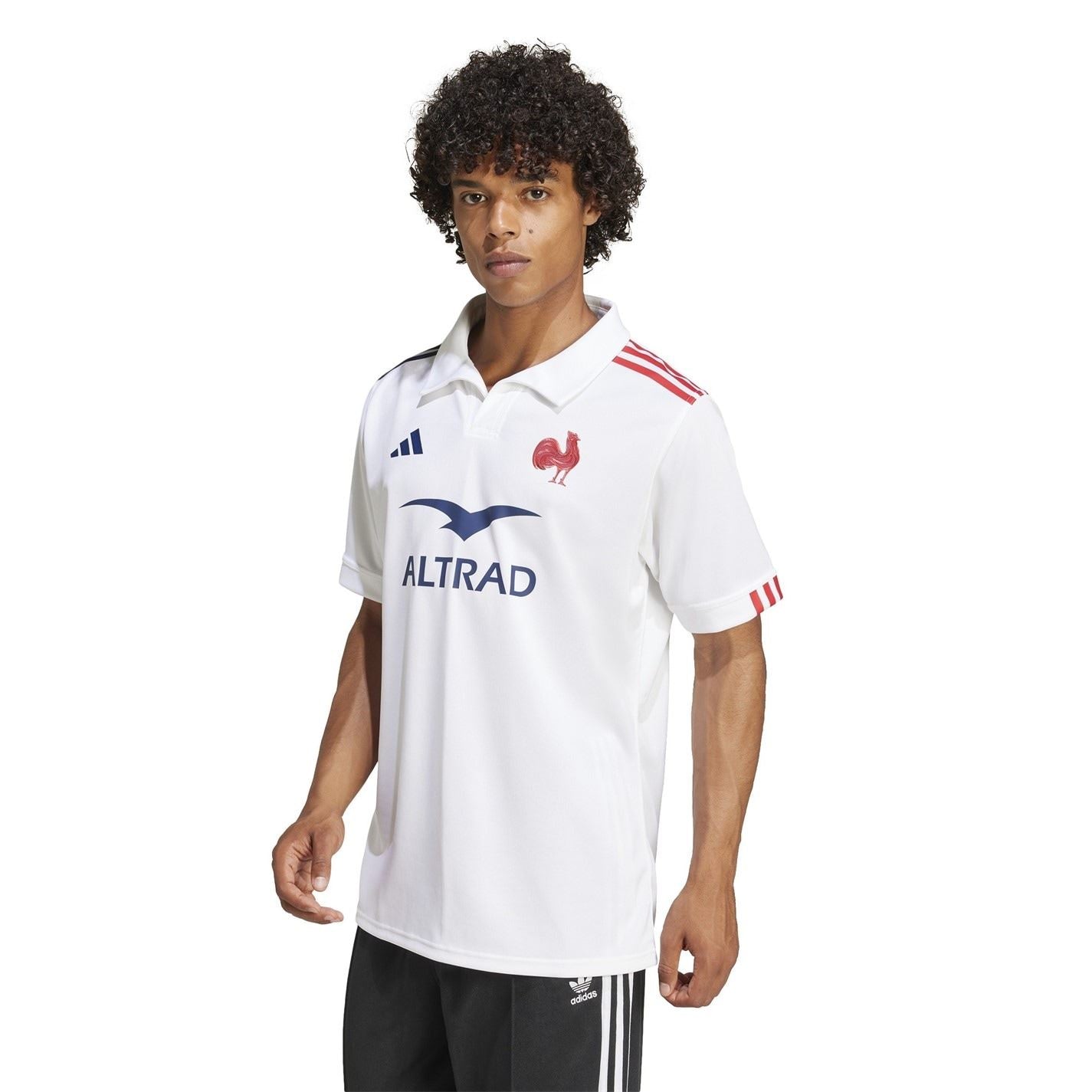 adidas France Rugby Away Shirt 2024 Adults