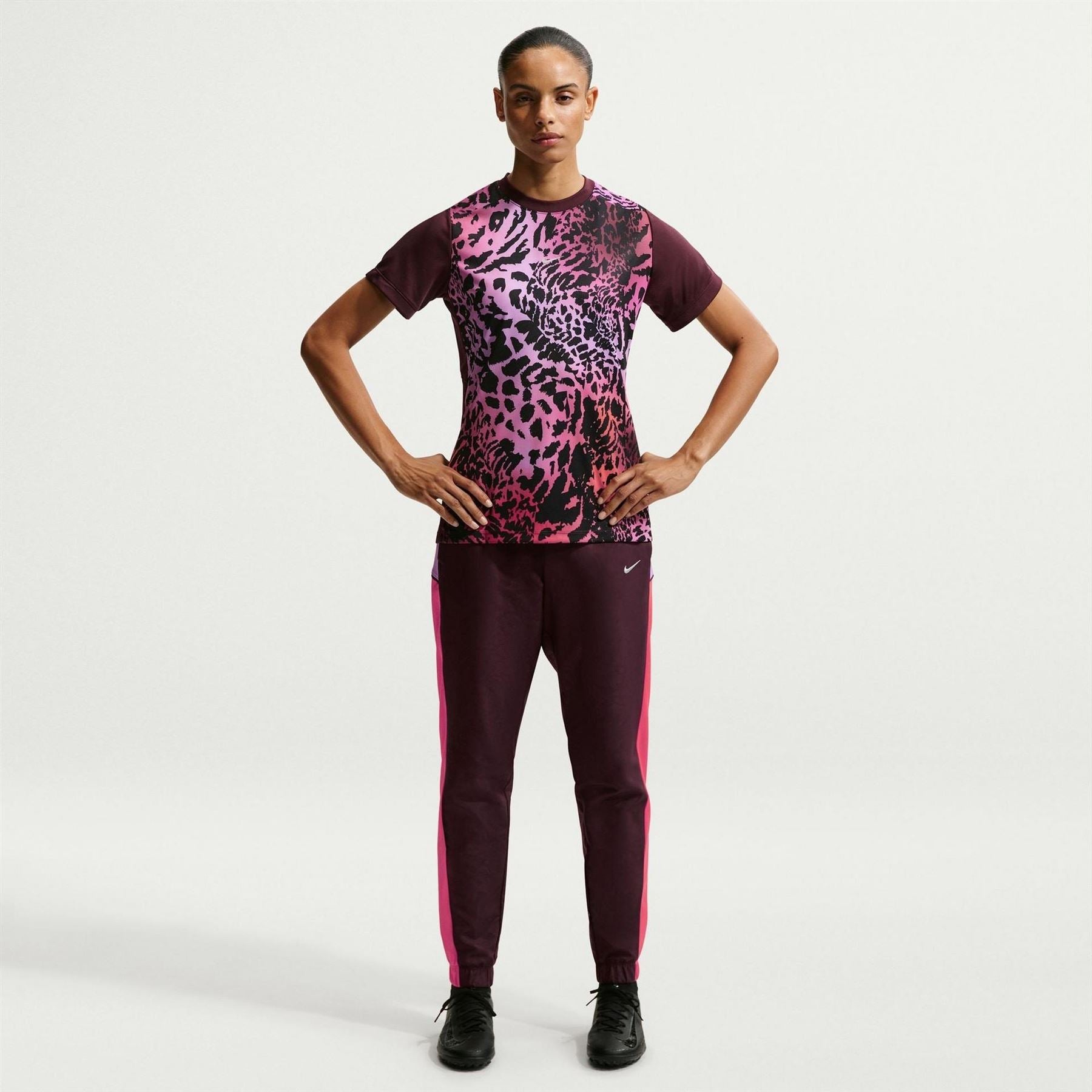 Nike Womens Dri Fit Academy Short Sleeve Football Top