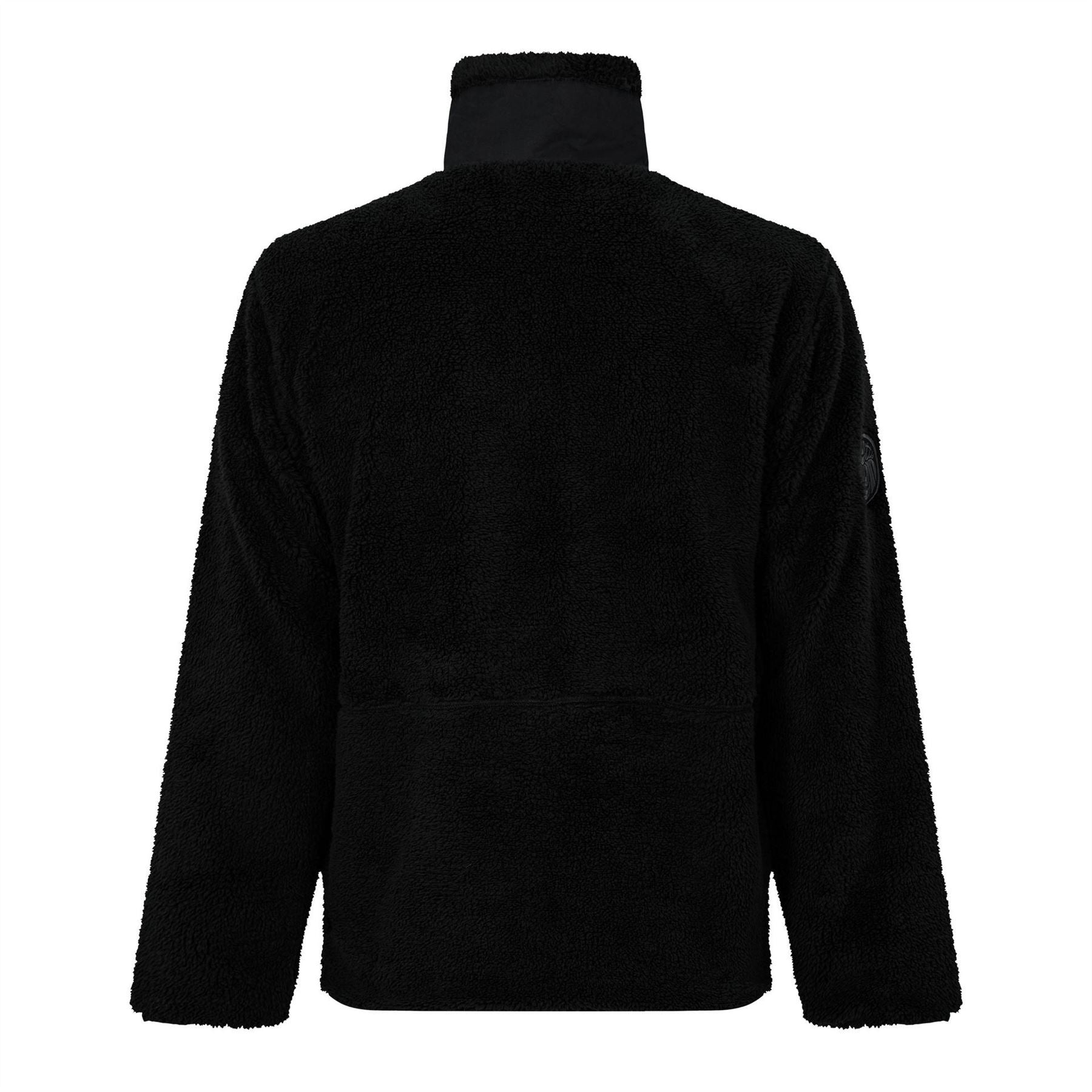 Pretty Green Wonderwall Borg High Neck Fleece Jacket