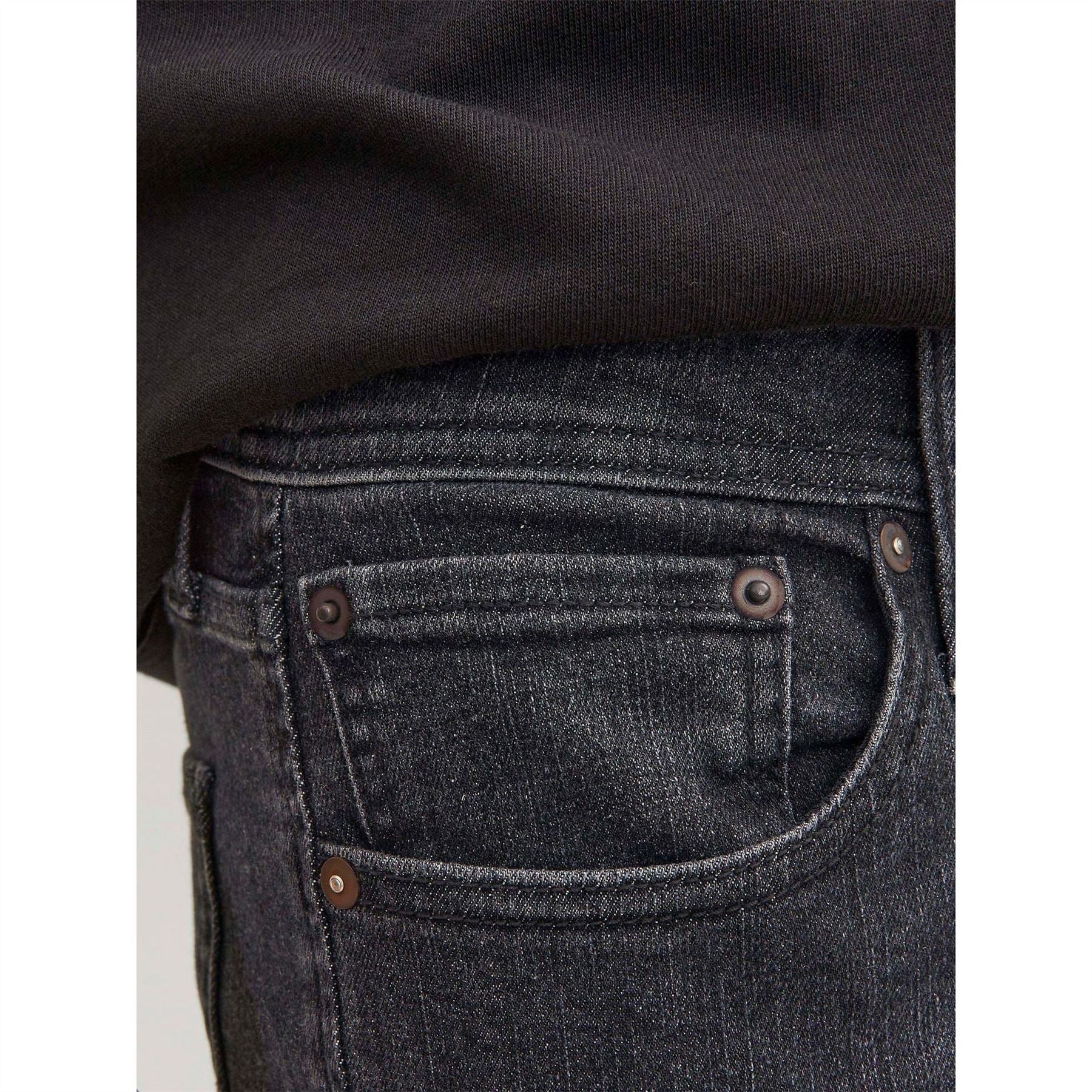 Jack and Jones Glenn Original Mid Rise Slim Fit Jeans