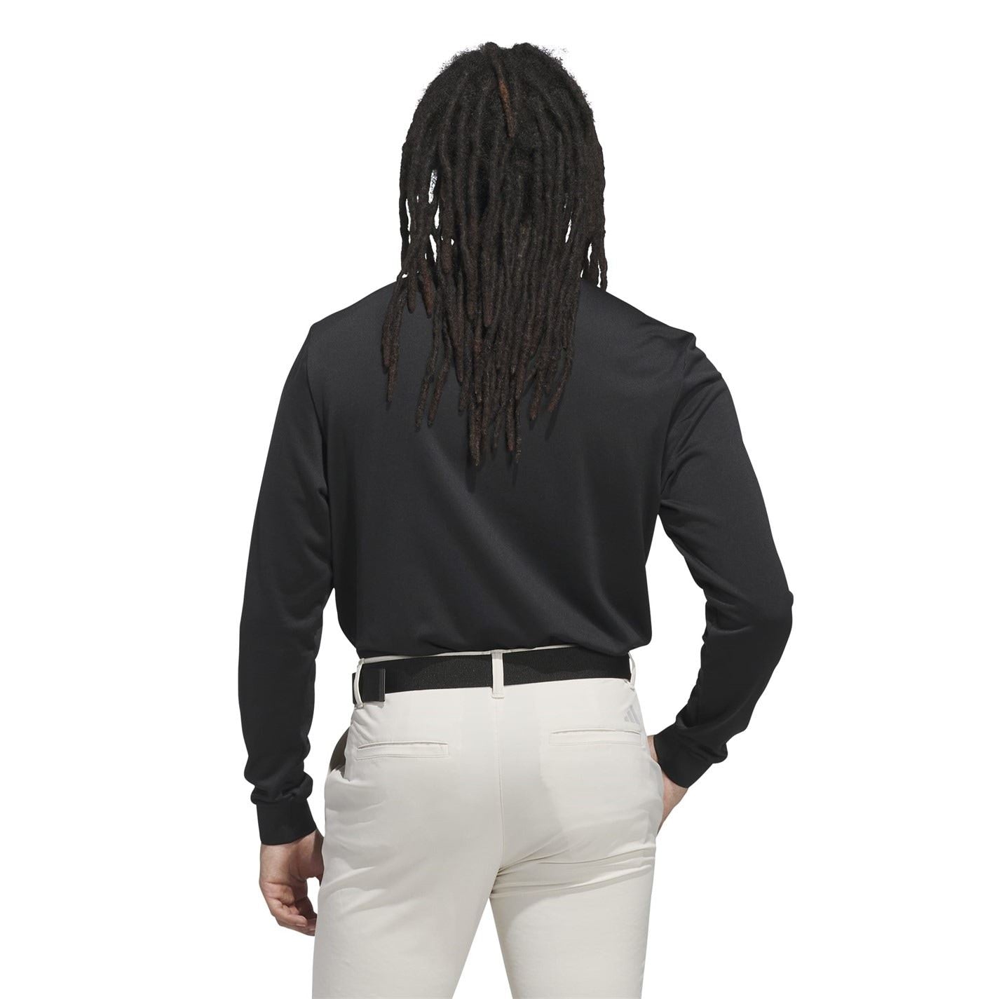 adidas Ultimate Long Sleeve Collared Polo Shirt