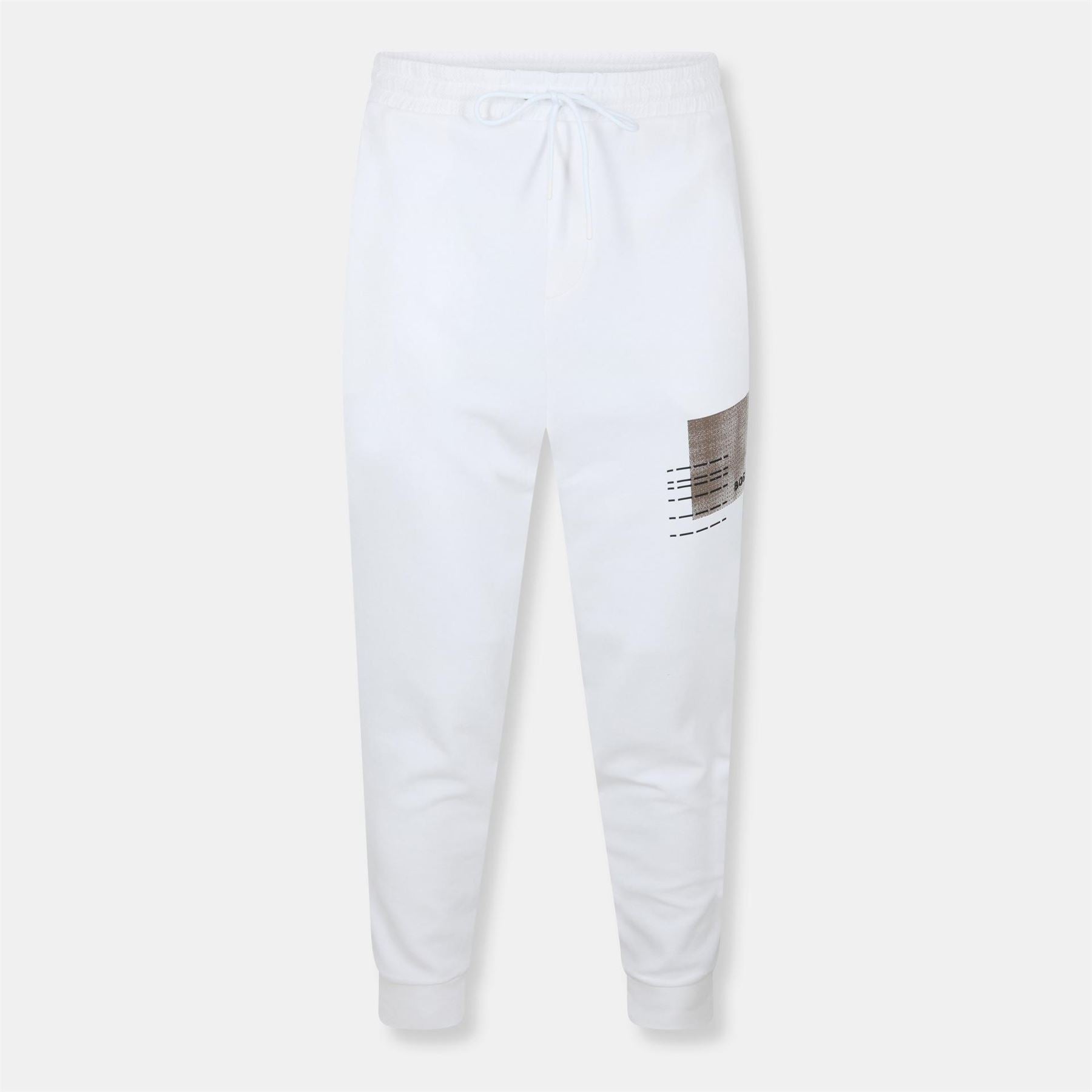 Boss Hadiko Solid Patterned Slim Joggers