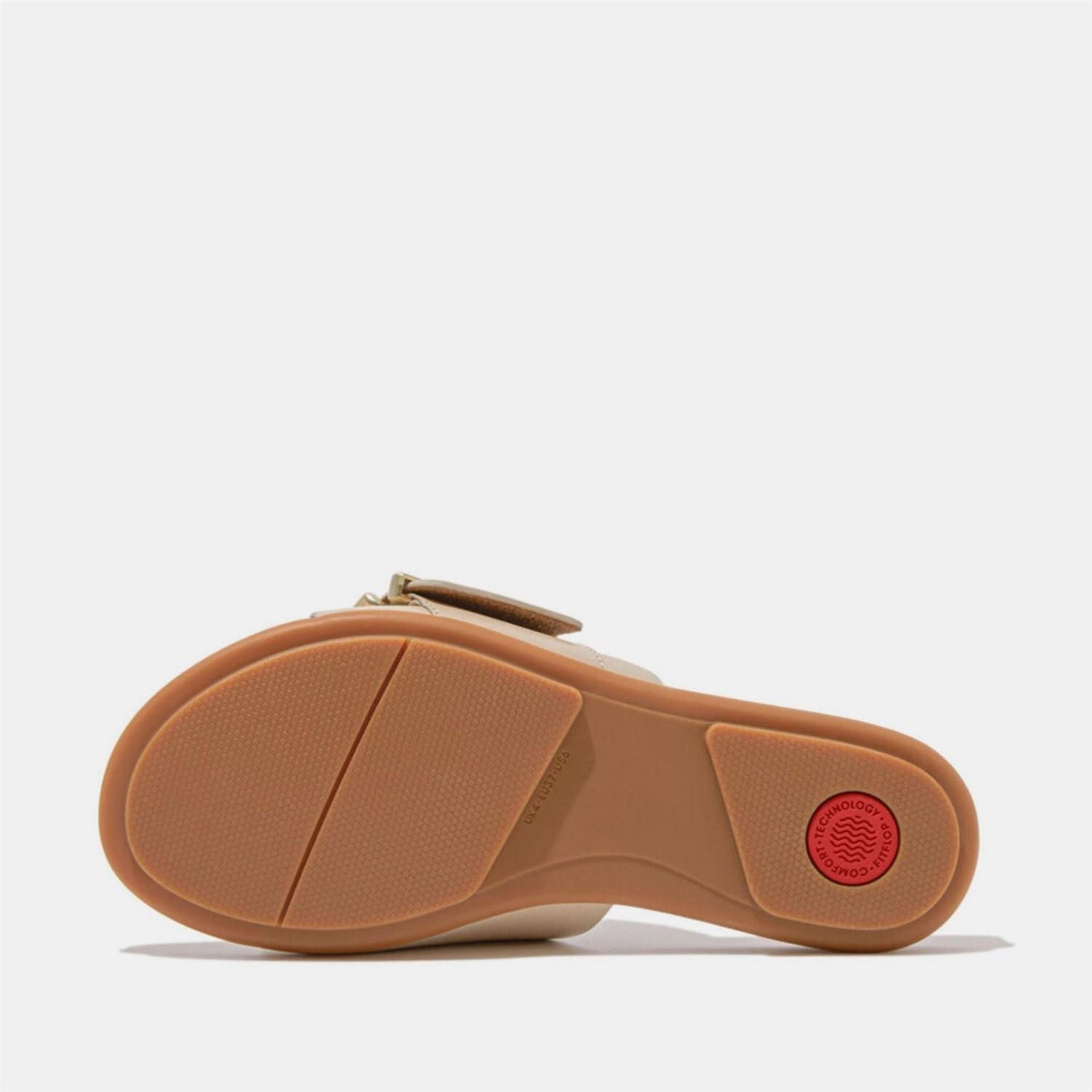 Fitflop Maxi Buckle Leather Sliders
