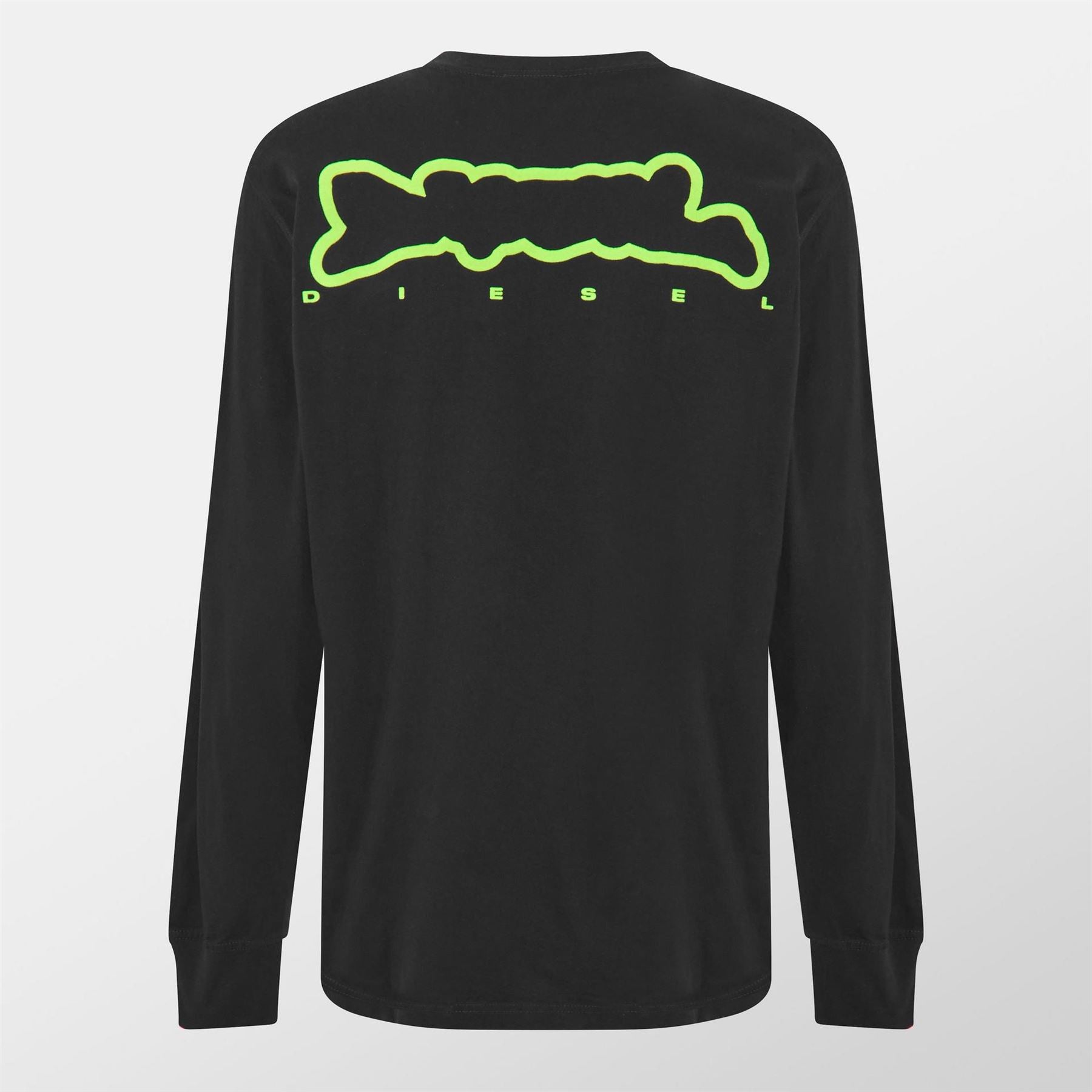 Diesel Regular Fit Long Sleeve Crew Neck T-Shirt