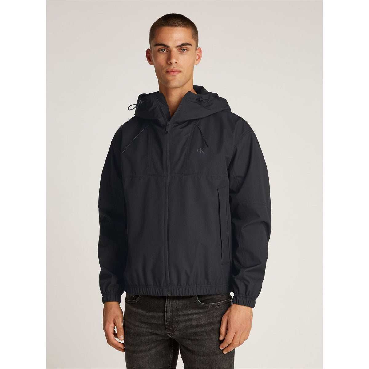 Calvin Klein Jeans Long Sleeve Windbreaker