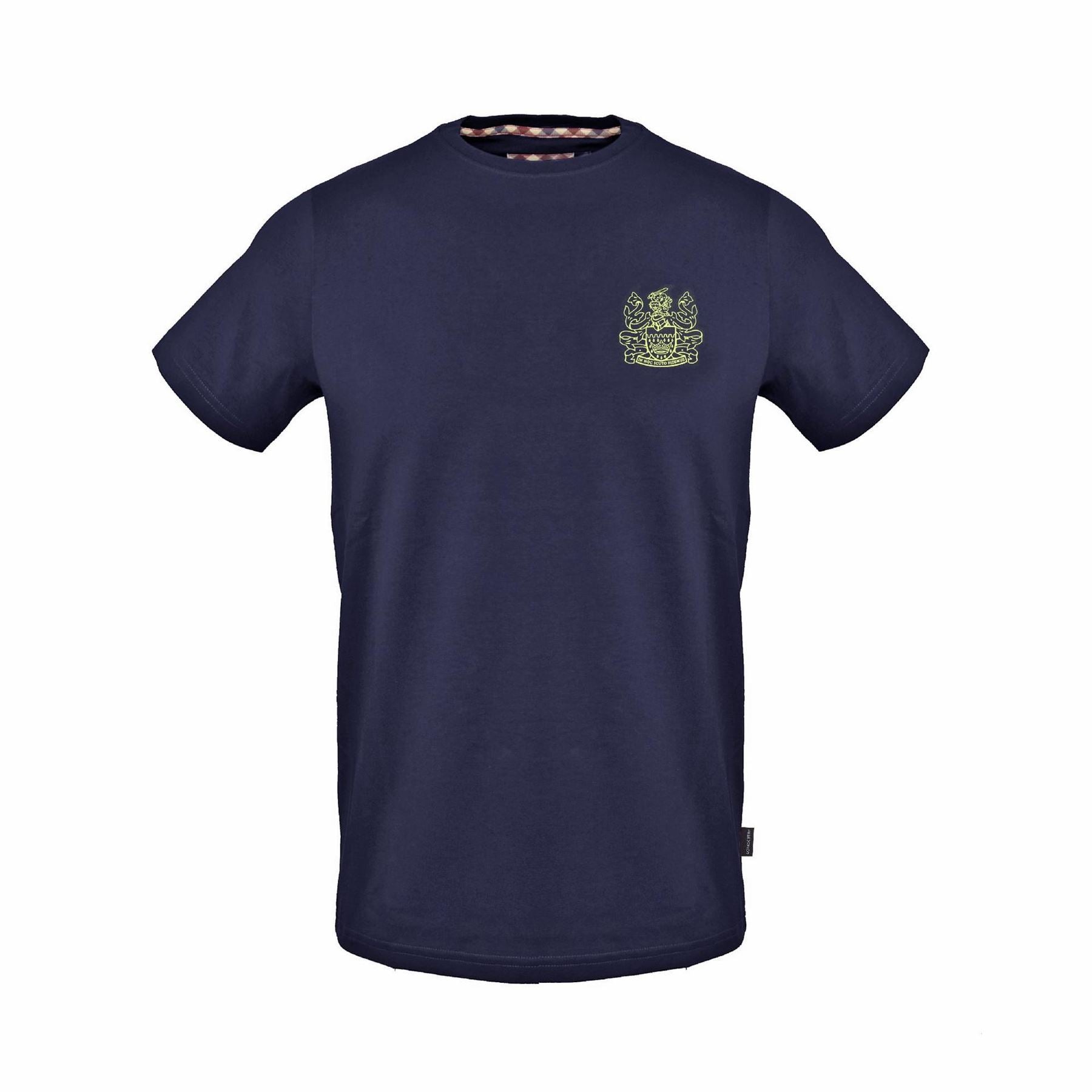 Aquascutum Crew Neck Short Sleeve Jersey T-Shirt