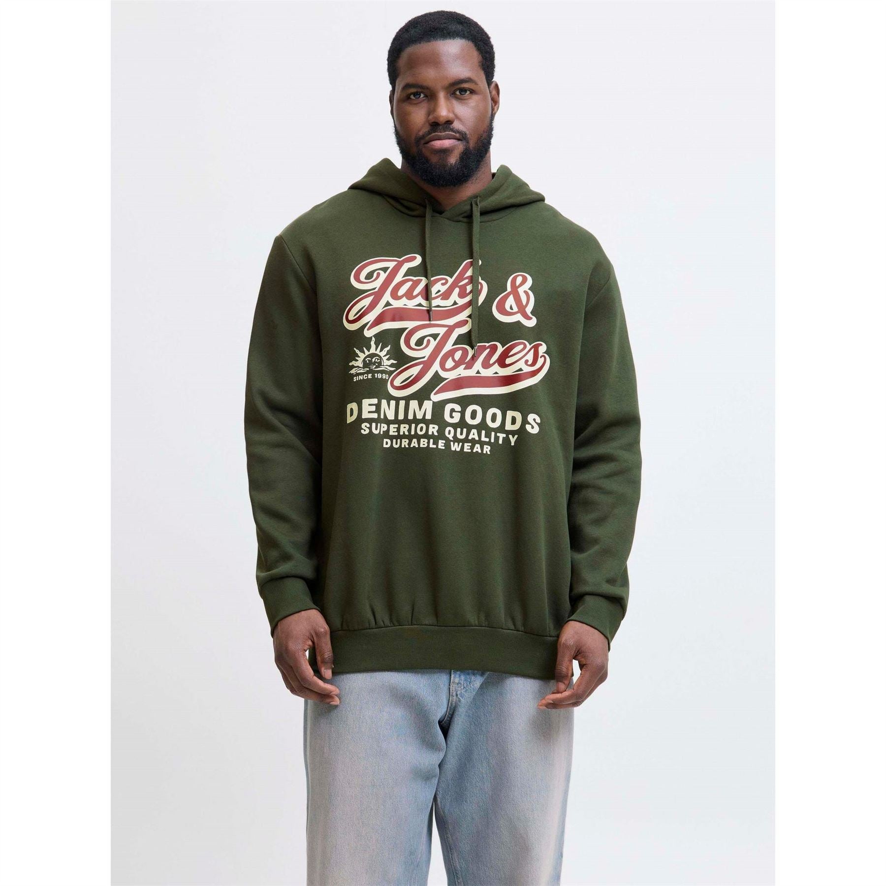 Jack and Jones + 2 Col Hoodie Sn62