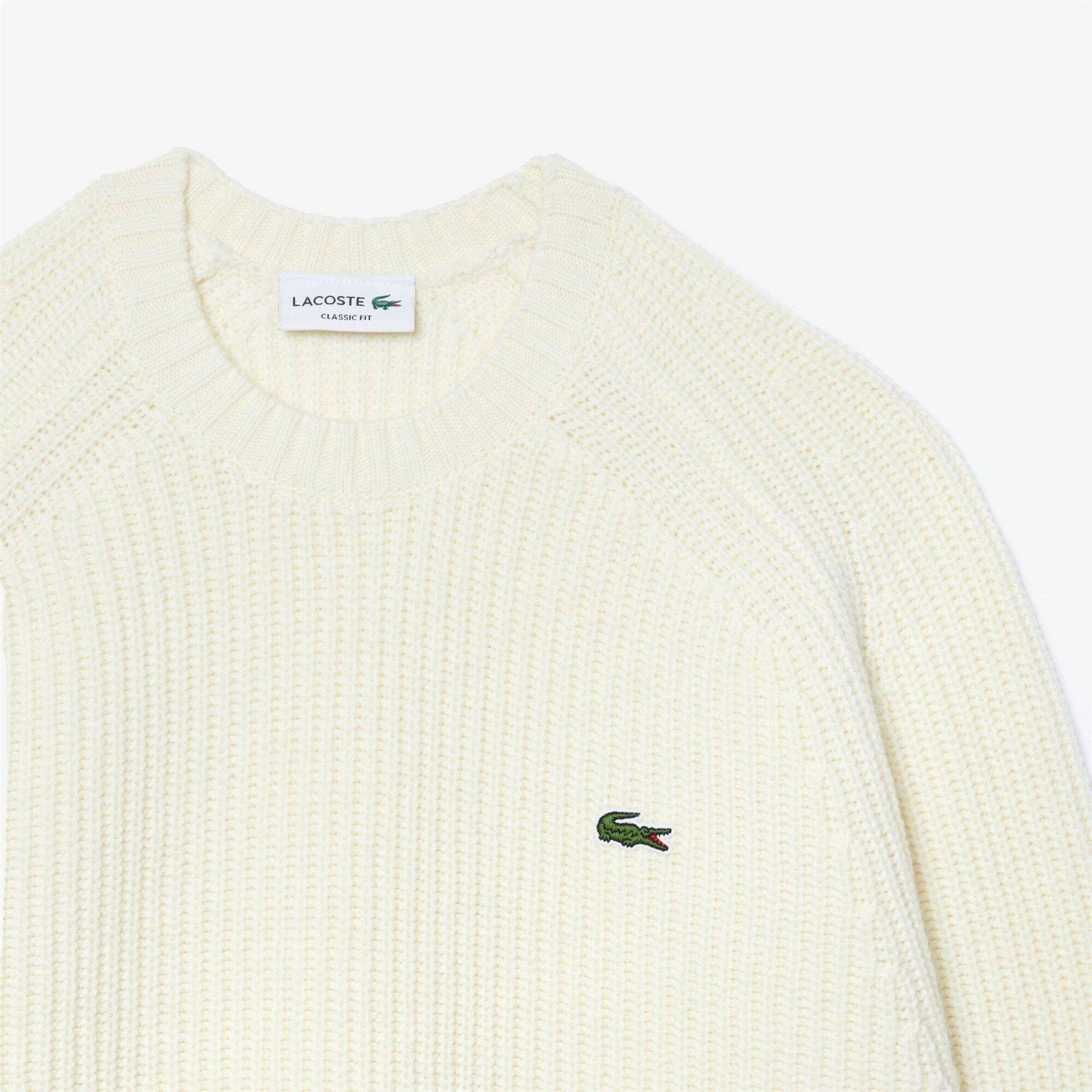 Lacoste Heavy Knit Crew Neck Jumper