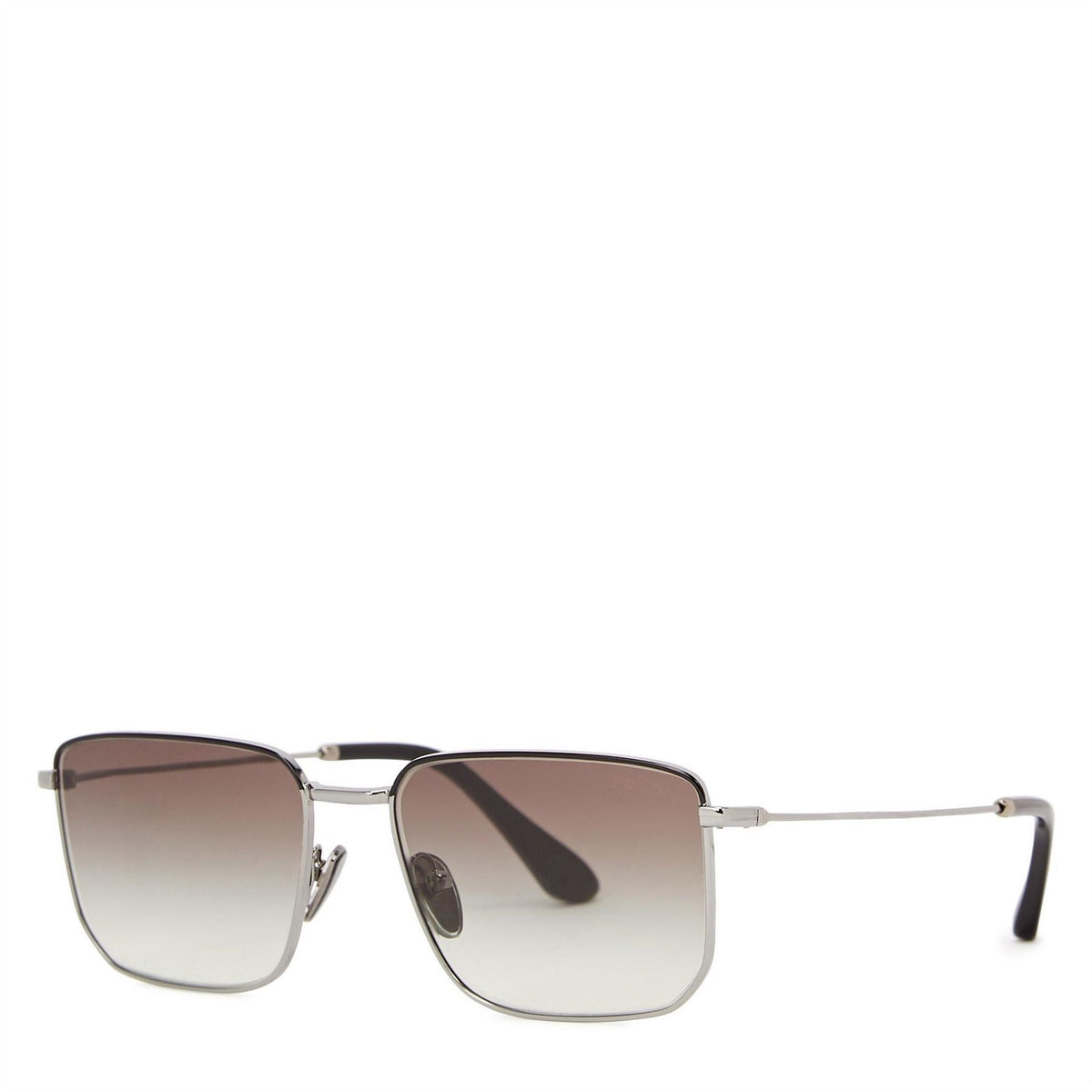 Prada M Rectangle Metal Sunglasse