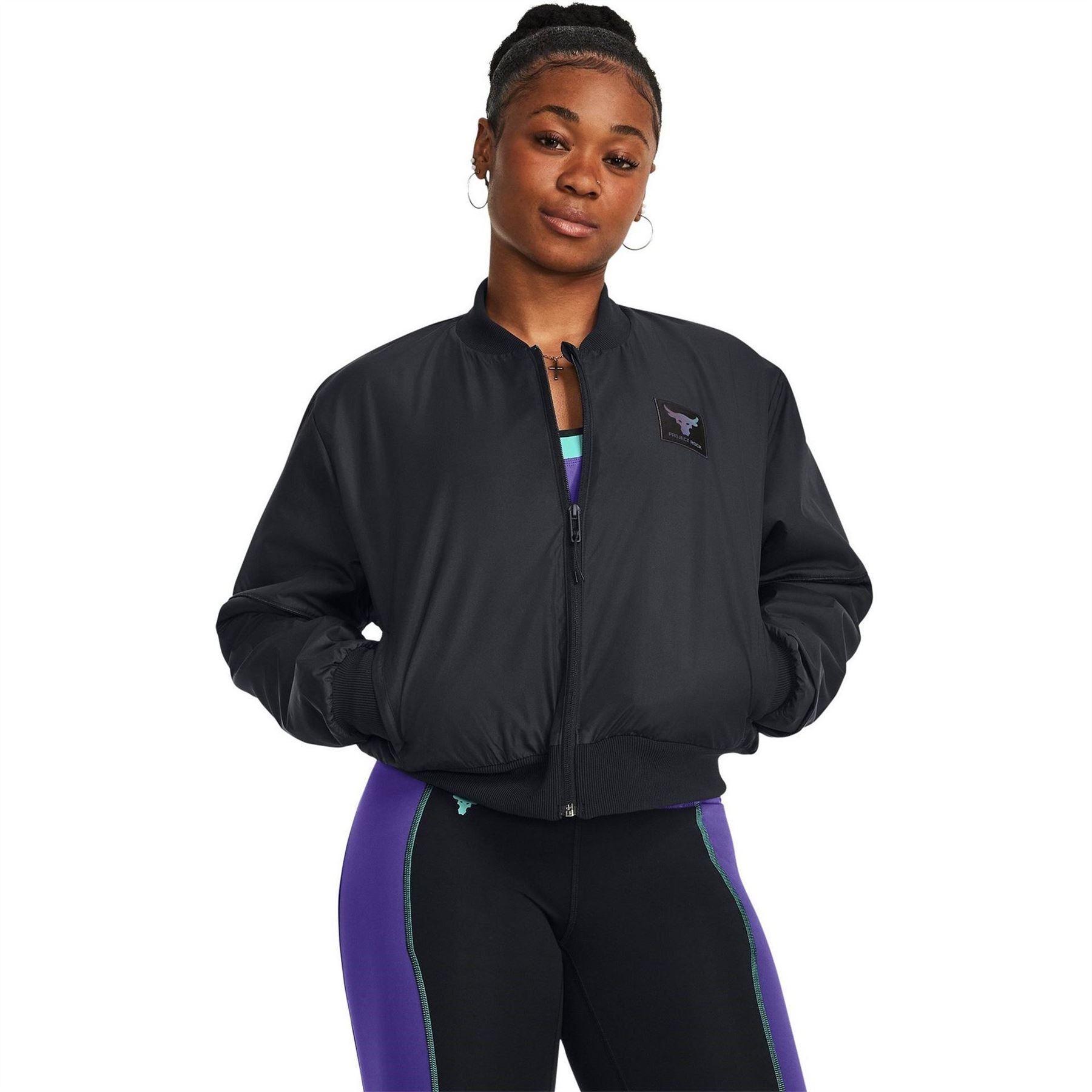 Under Armour Womens Armour Pjt Rck Ws Bomber Jacket Training