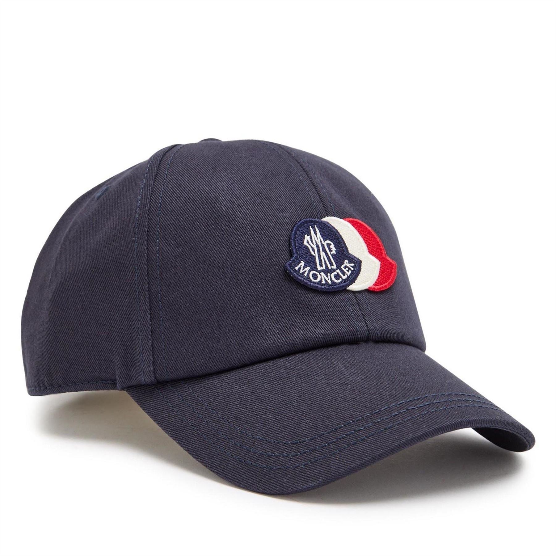 Moncler Tri Logo Baseball Cap