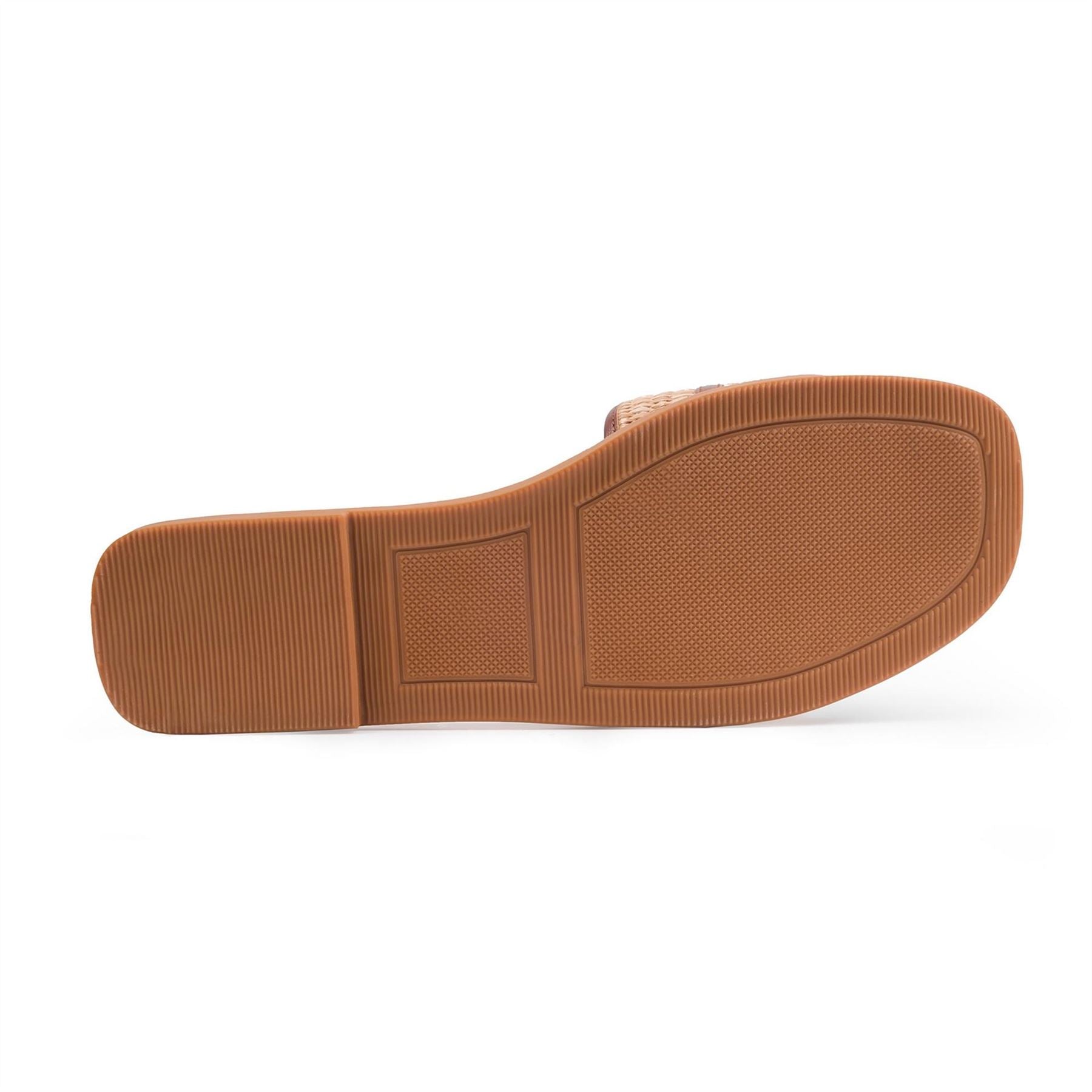 Wheres That From Harmony Slides Open Toe Textured Sandals