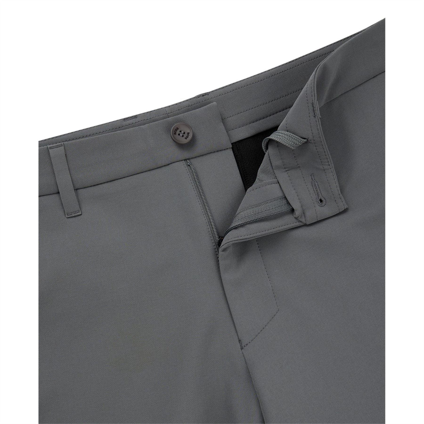 Boss Solid Patterned Chino Shorts