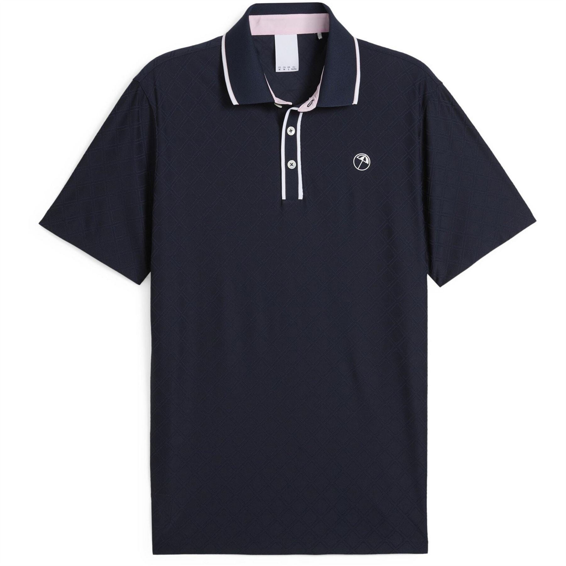 Puma Mens X Ap Tipped Jacquard Polo Shirt