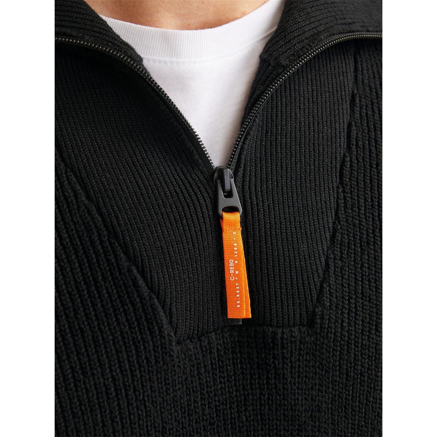 Jack and Jones Jj Half Zip Knitted Fleece
