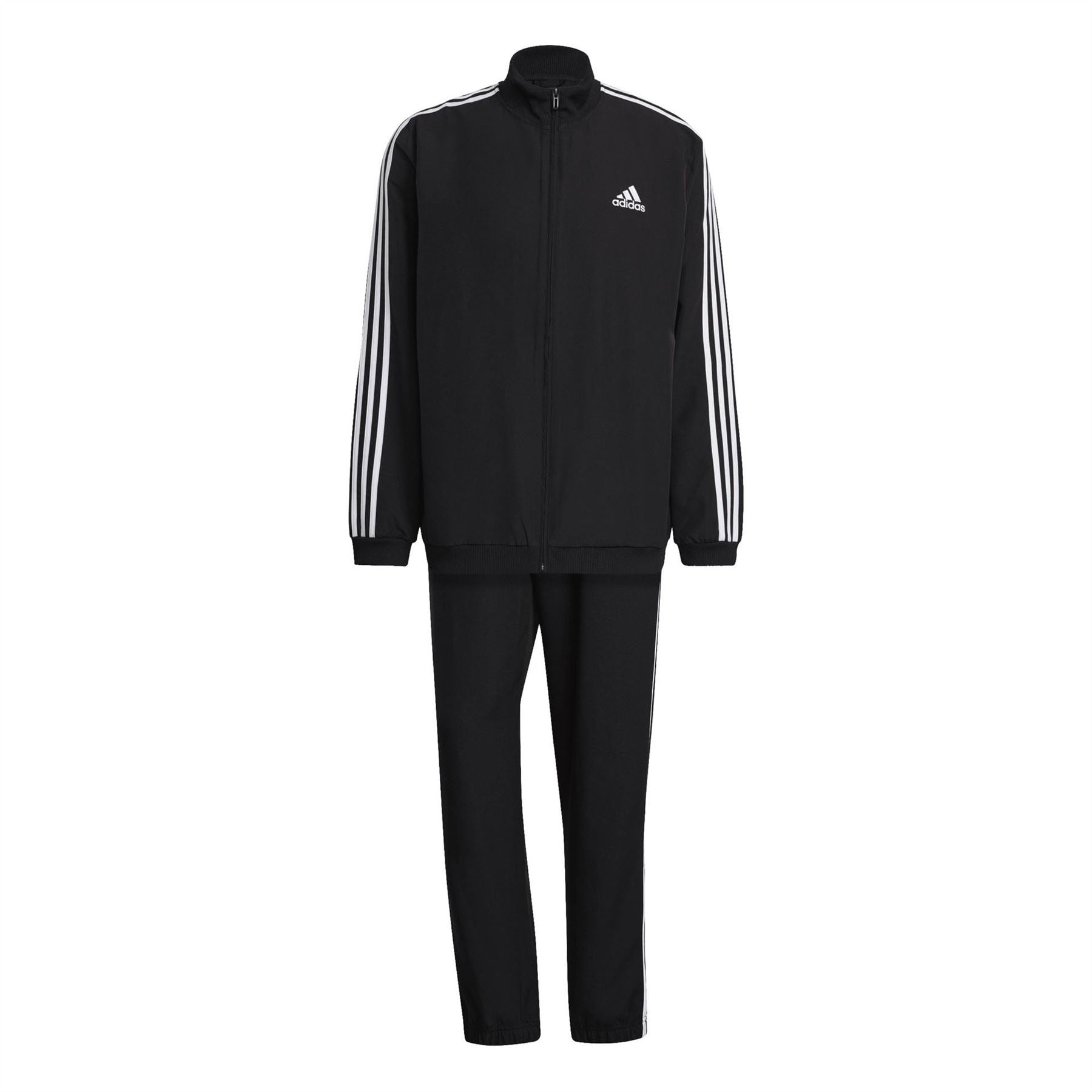 adidas Funnel Neck Long Sleeve Ribbed Cuff Full Tracksuit