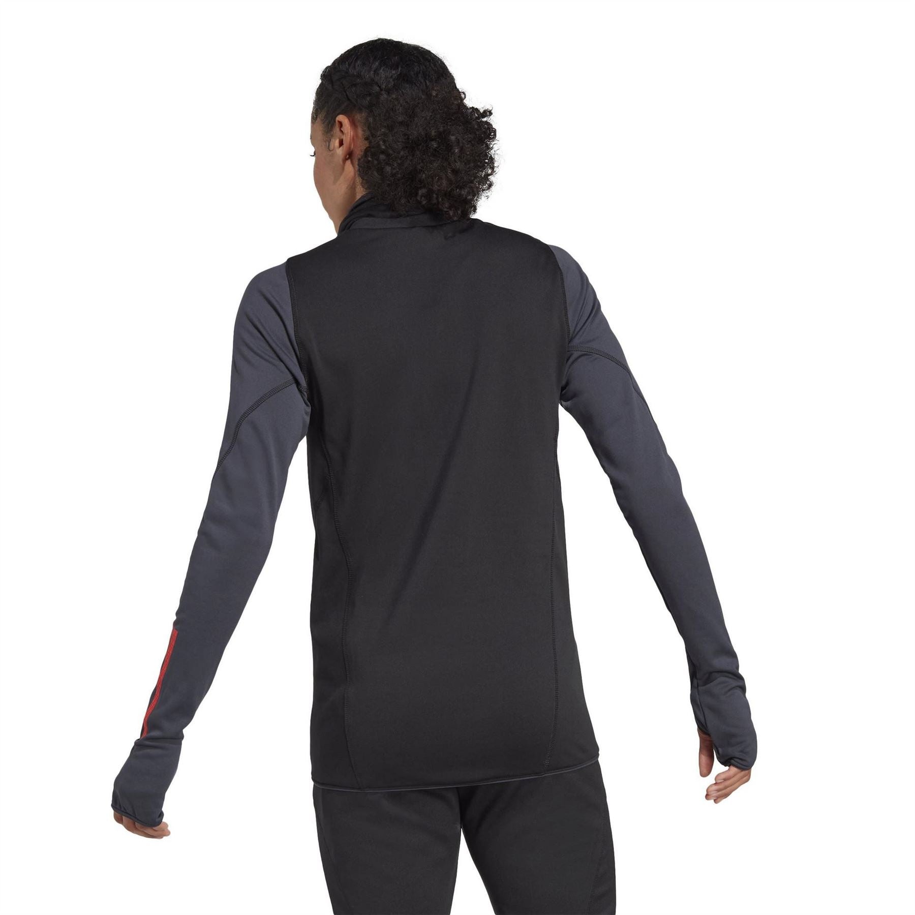 adidas V Neck Long Sleeve Athletic Top