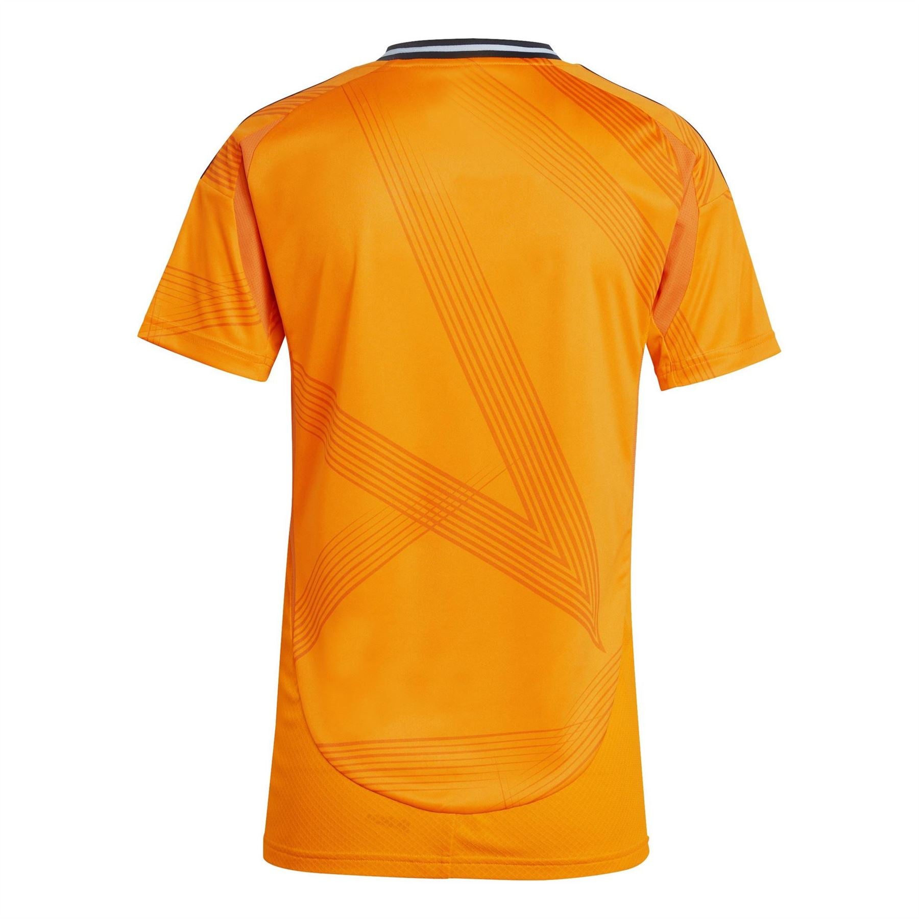 adidas Jersey Crew Neck Ribbed Collar Short Sleeve T-Shirt