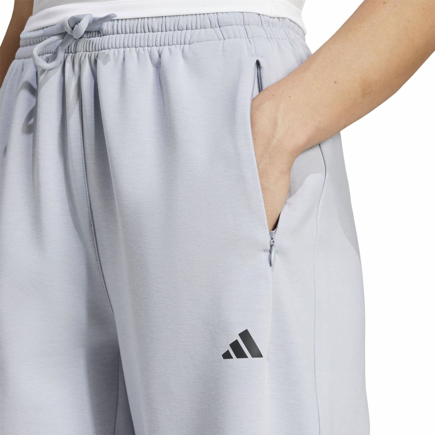 adidas D4T Knitted Open Hem Tracksuit Joggers