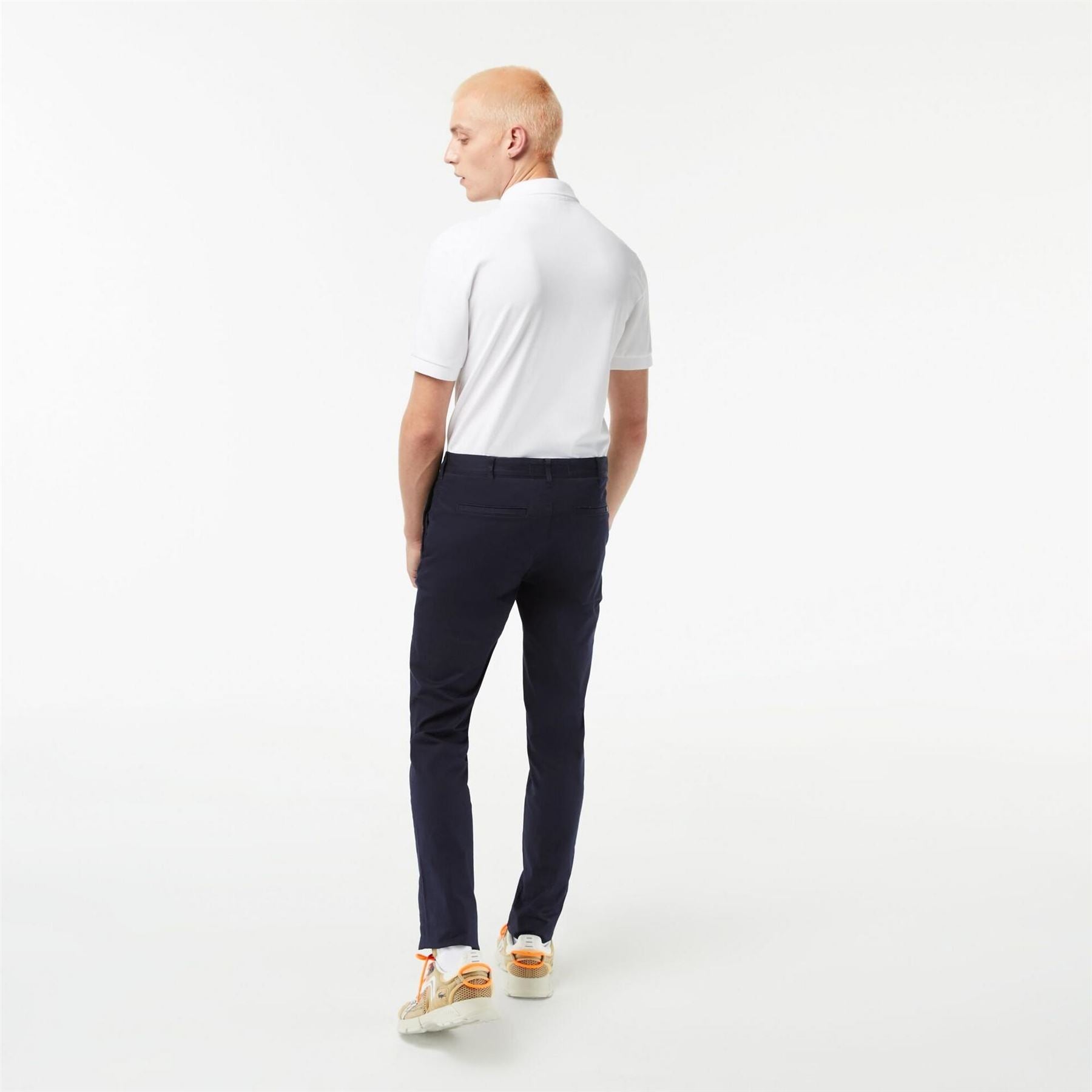 Lacoste Hh7970 Regular Fit Straight Chinos
