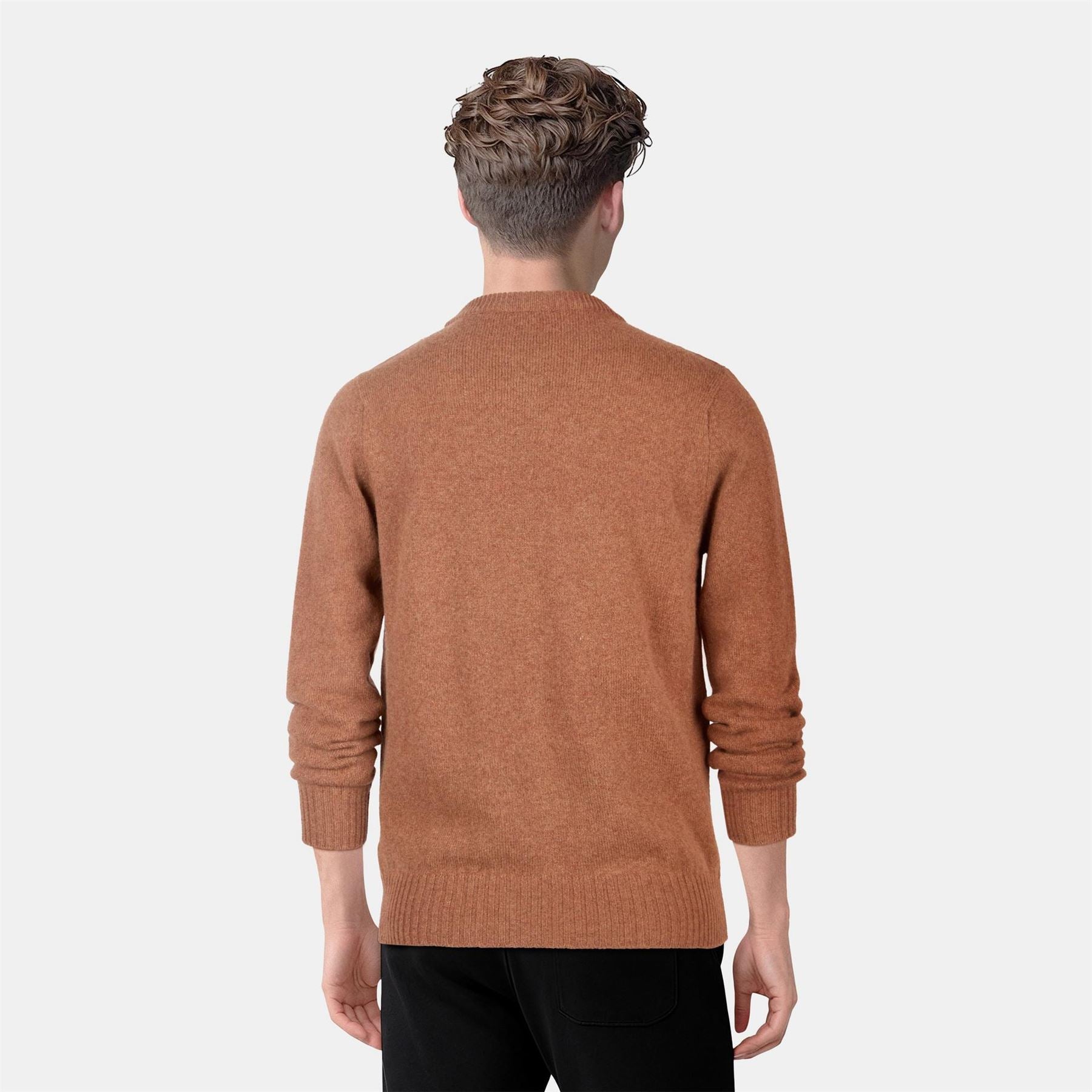 Lyle and Scott Crew Neck Regular Fit Long Sleeve Sweater