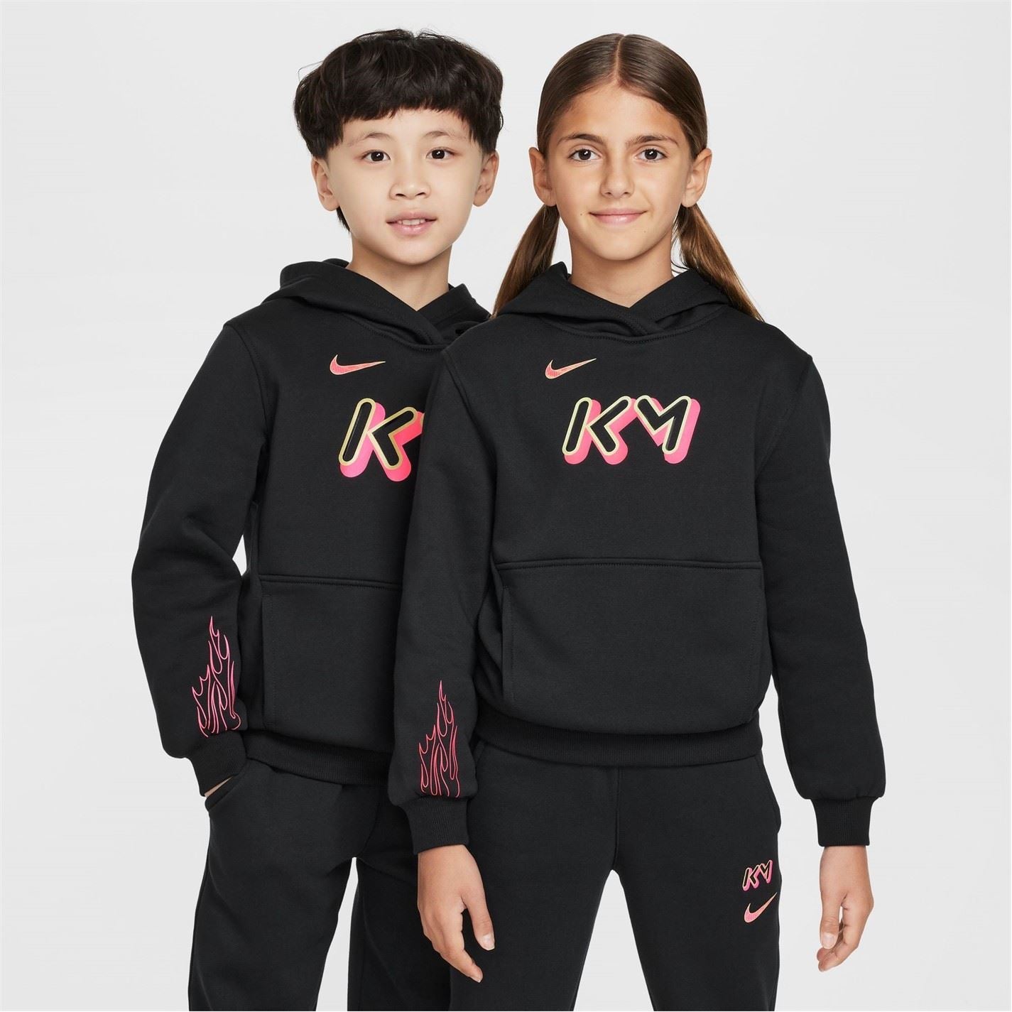 Nike Mbappe Club Hooded Ribbed Cuff Tracksuit Top