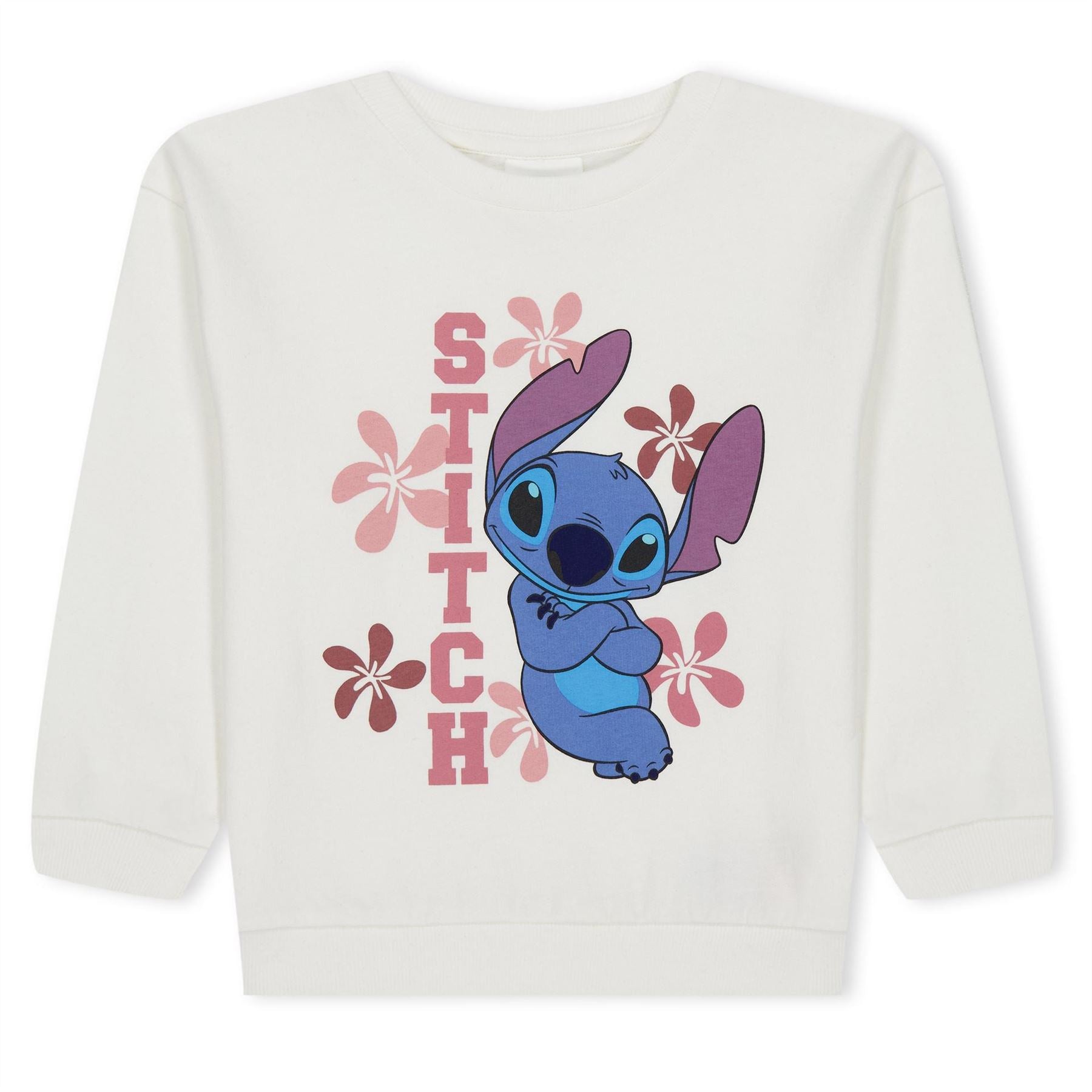 Character Lilo  And  Stitch Sweat And Rib Flare Trouser Set