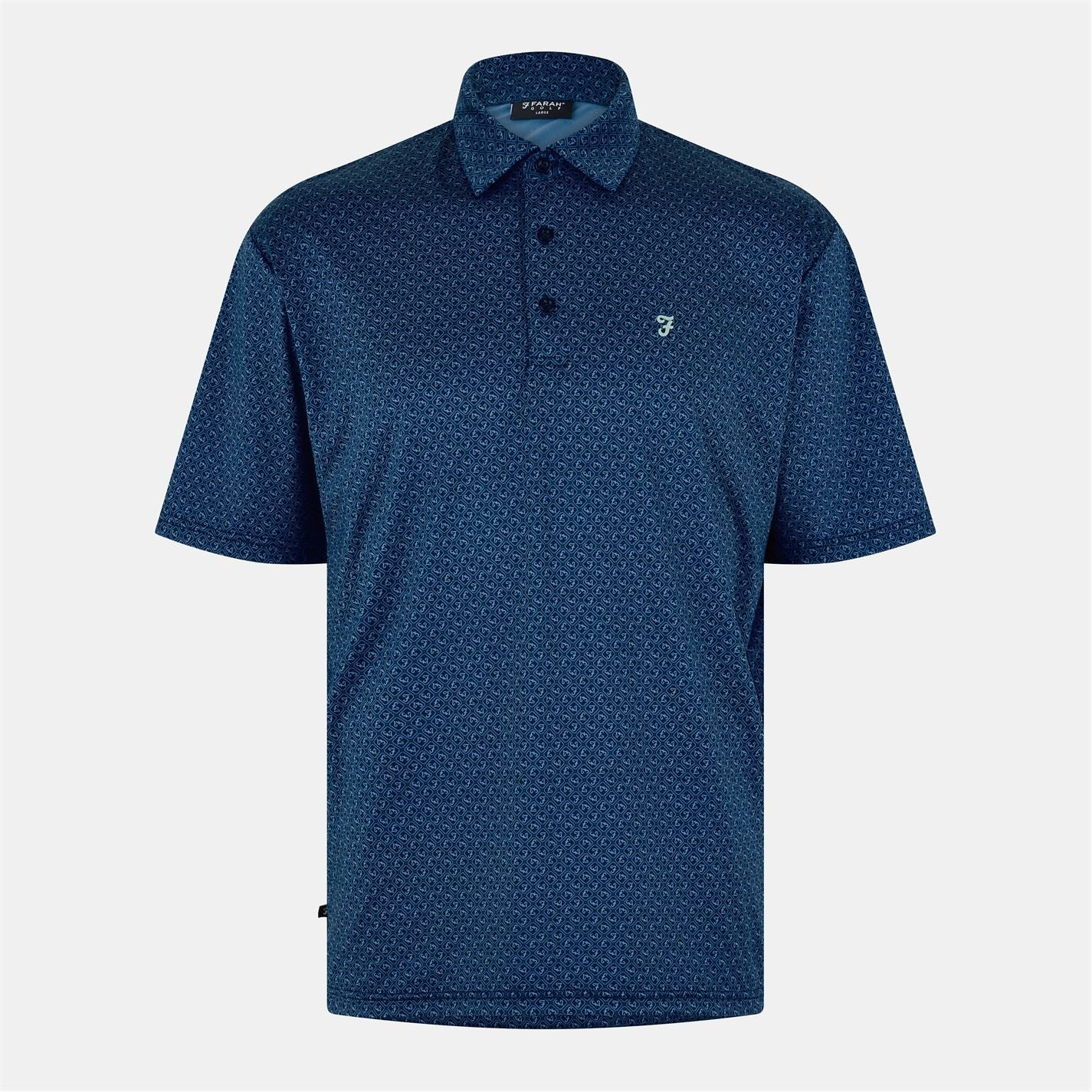 Farah Lewis Regular Fit Short Sleeve Polo