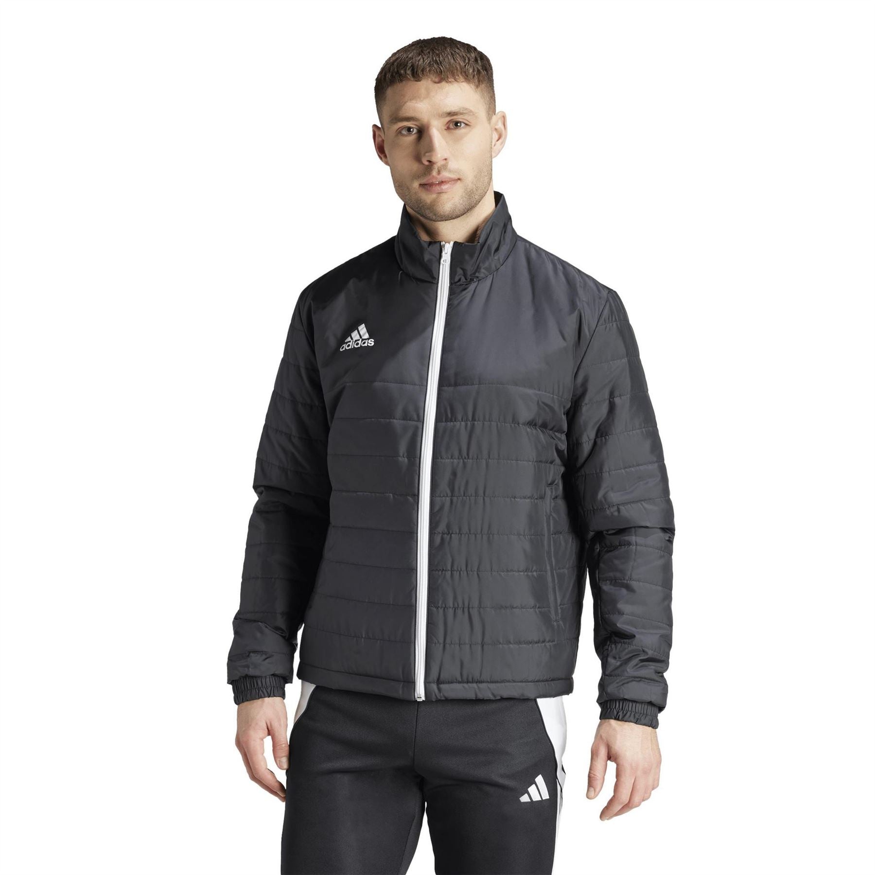 adidas Entrada Long Sleeve Full Zip Rain Anorak