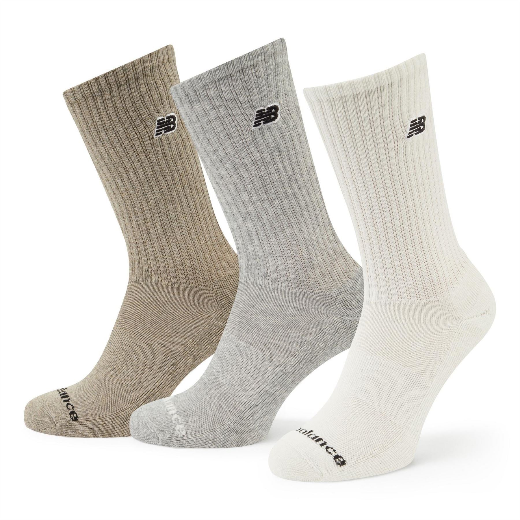 New Balance 3pk Patch Ank Sock 64