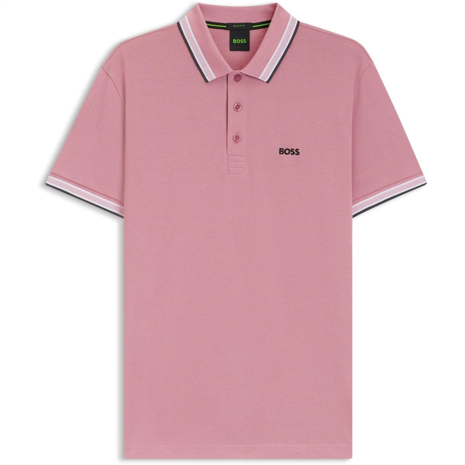 Boss BOSS GREEN Paddy Polo Shirt with Contrast Tipping