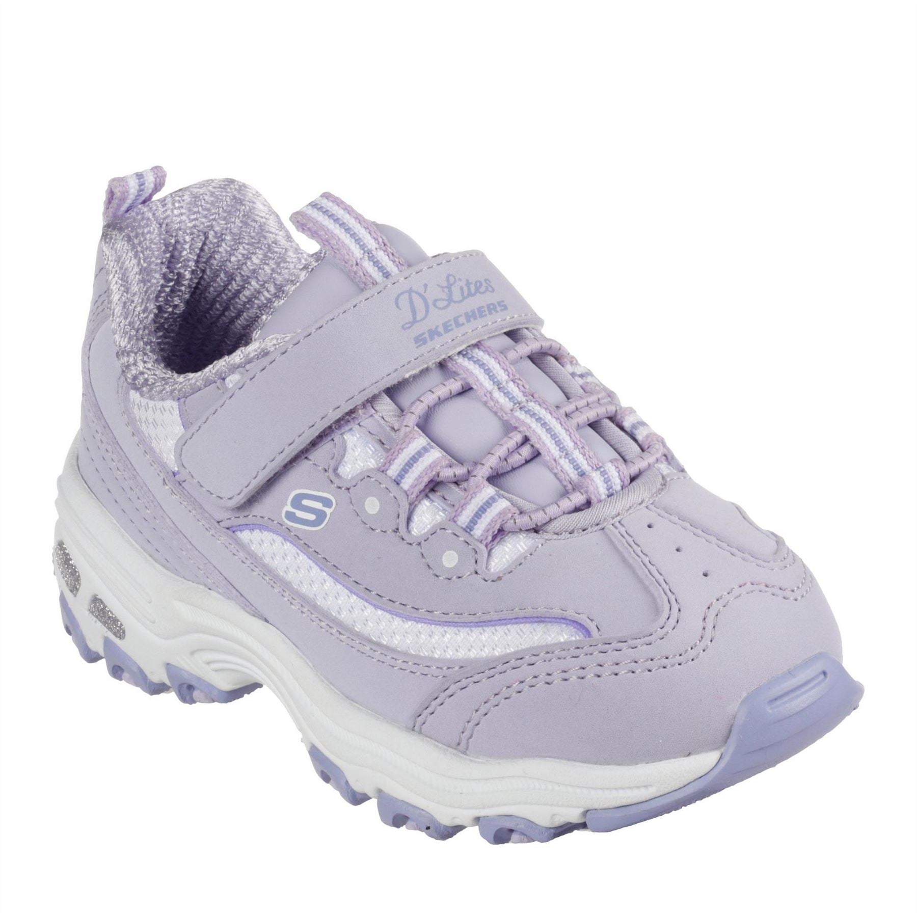 Skechers Kids Dlites Slip On Trainers