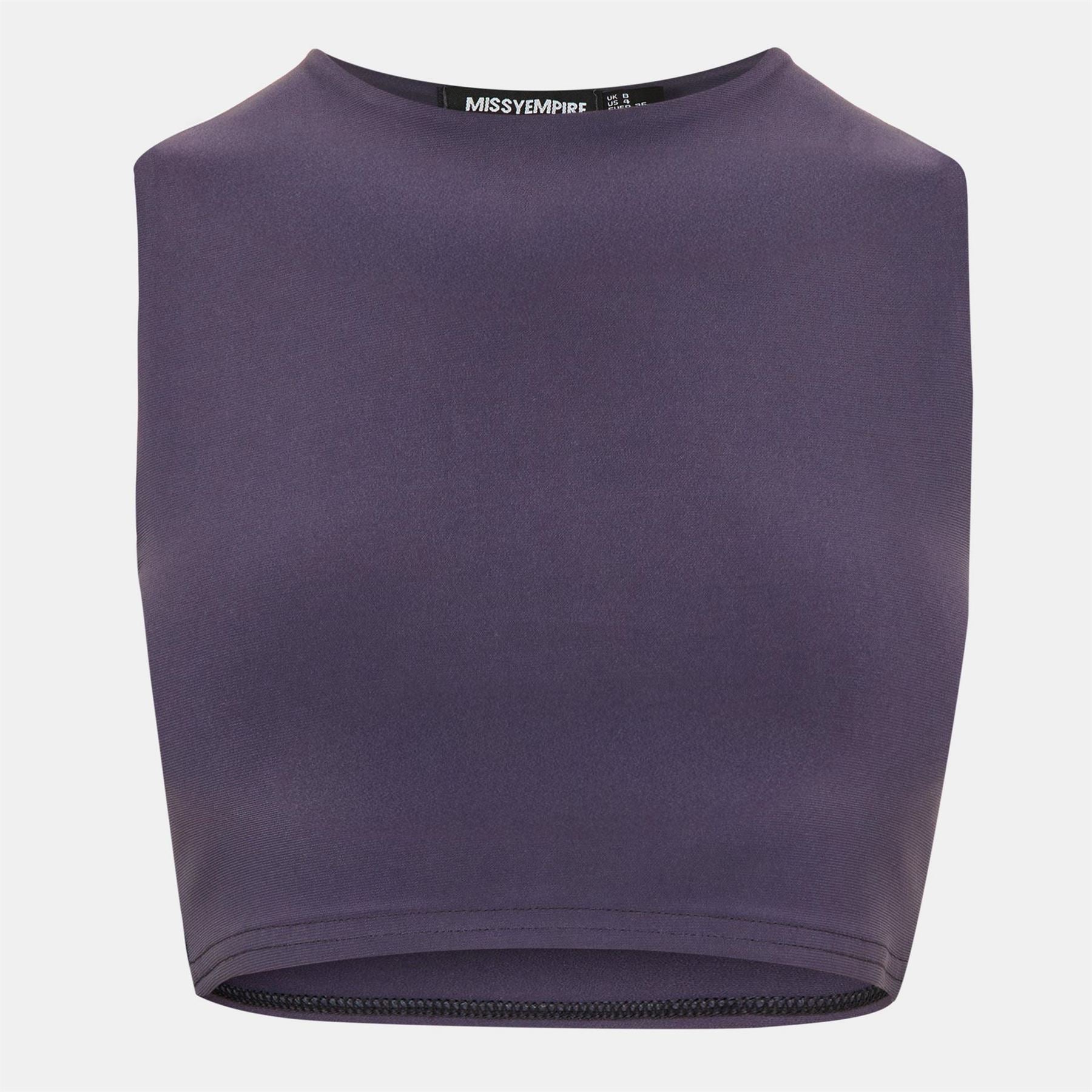 Missy Empire Womens Racer Back Crop Top