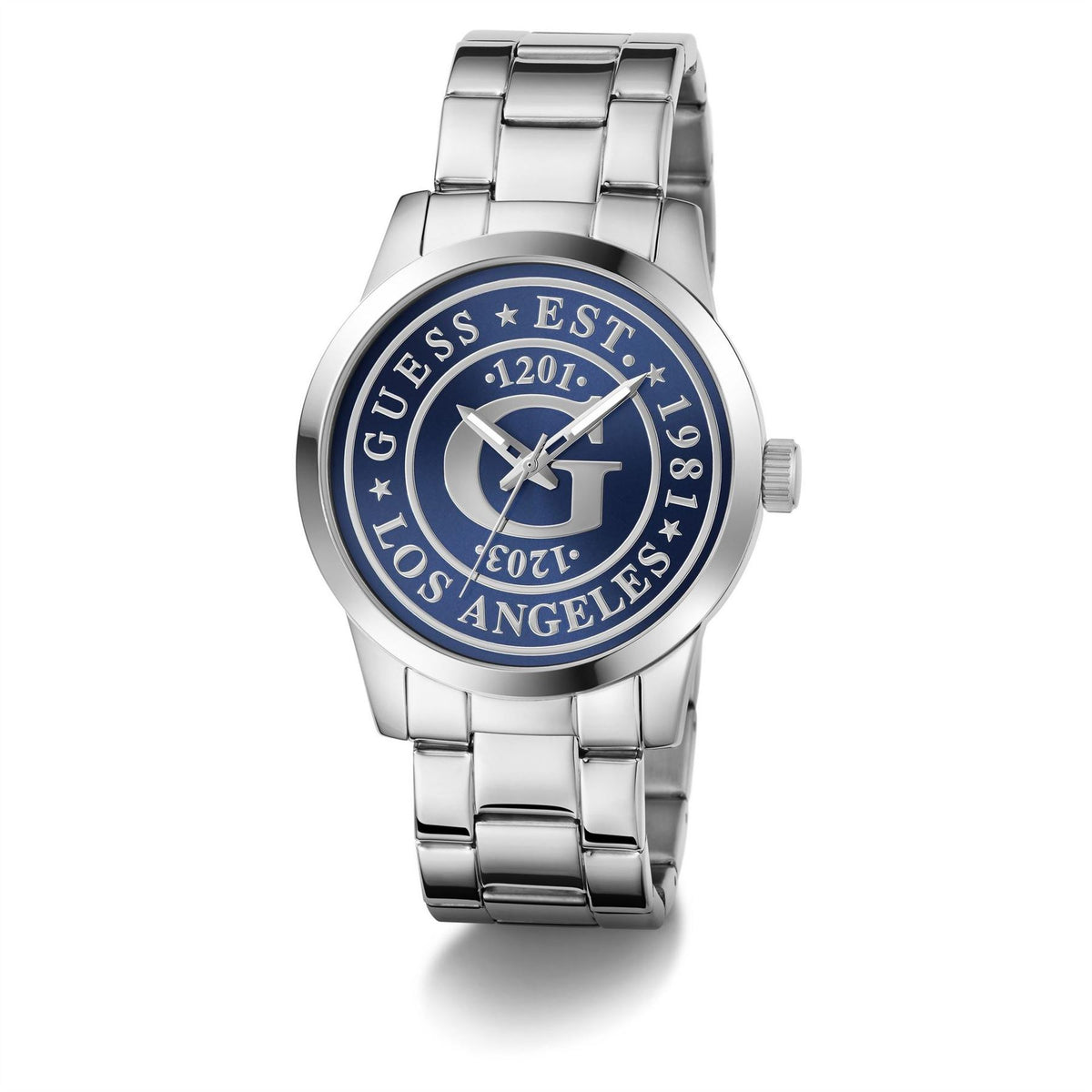 Guess Fashion Analogue Steel Bracelet Watch