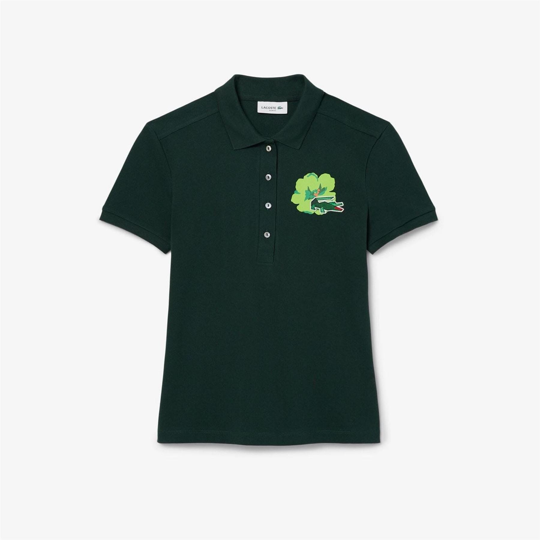 Lacoste Slim Fit L.12.D Stretch Mini Piqué Polo Shirt
