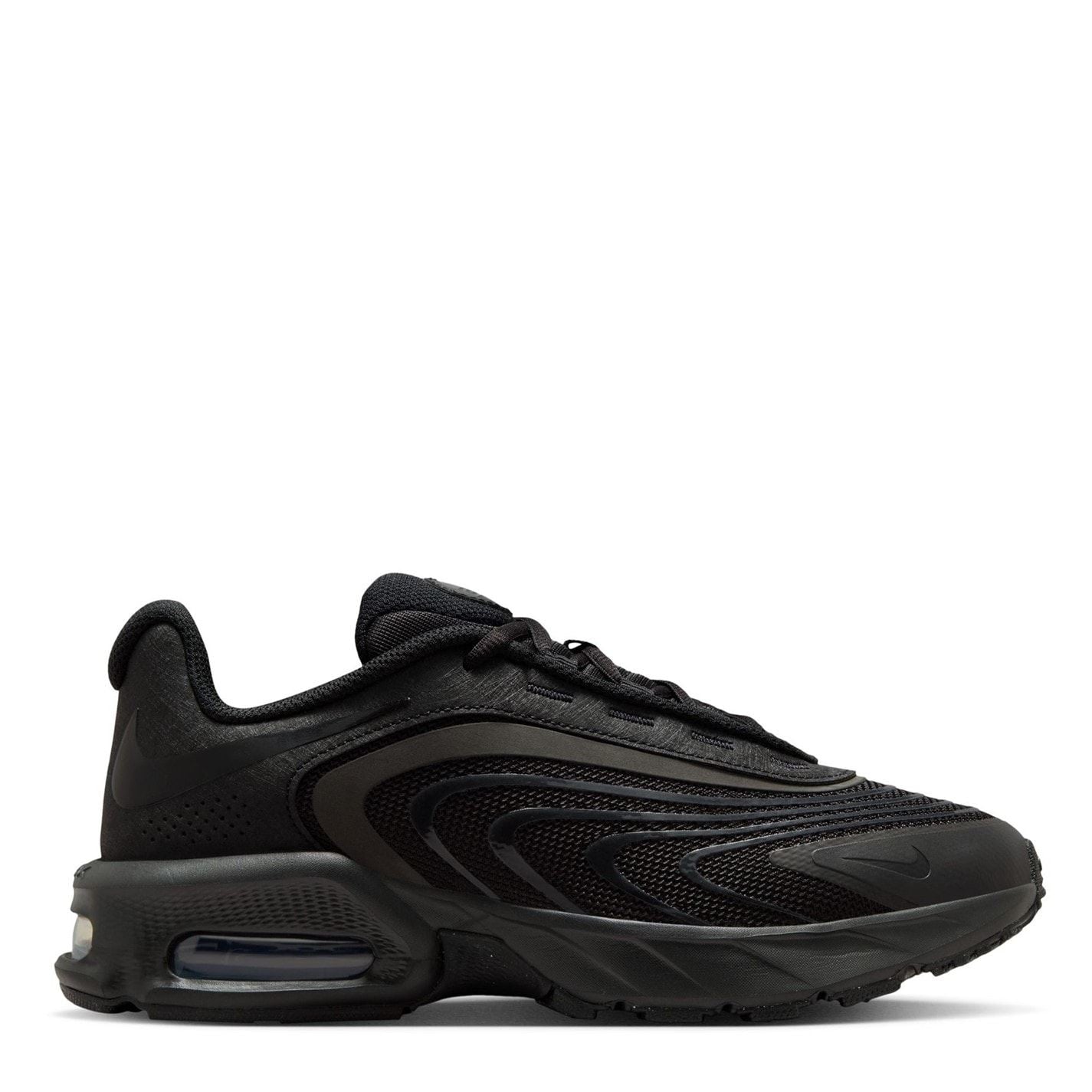 Nike Air Max Low Top Round Toe Flat Heel Sneakers