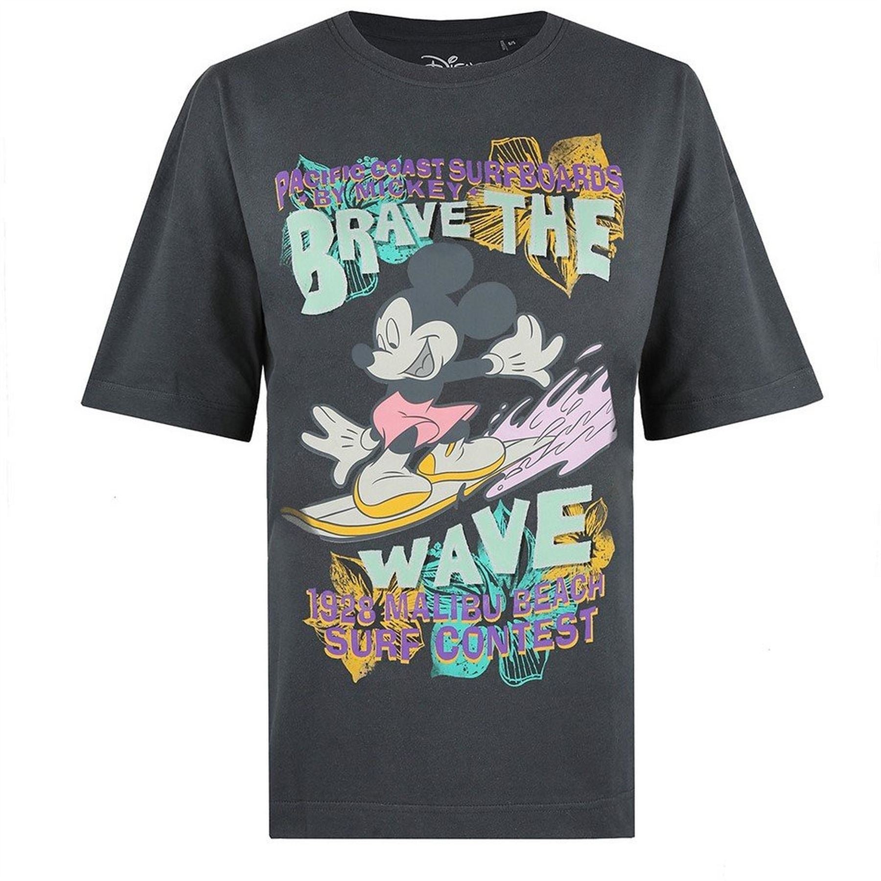 Disney Mickey Mouse Graphic Boyfriend T-Shirt