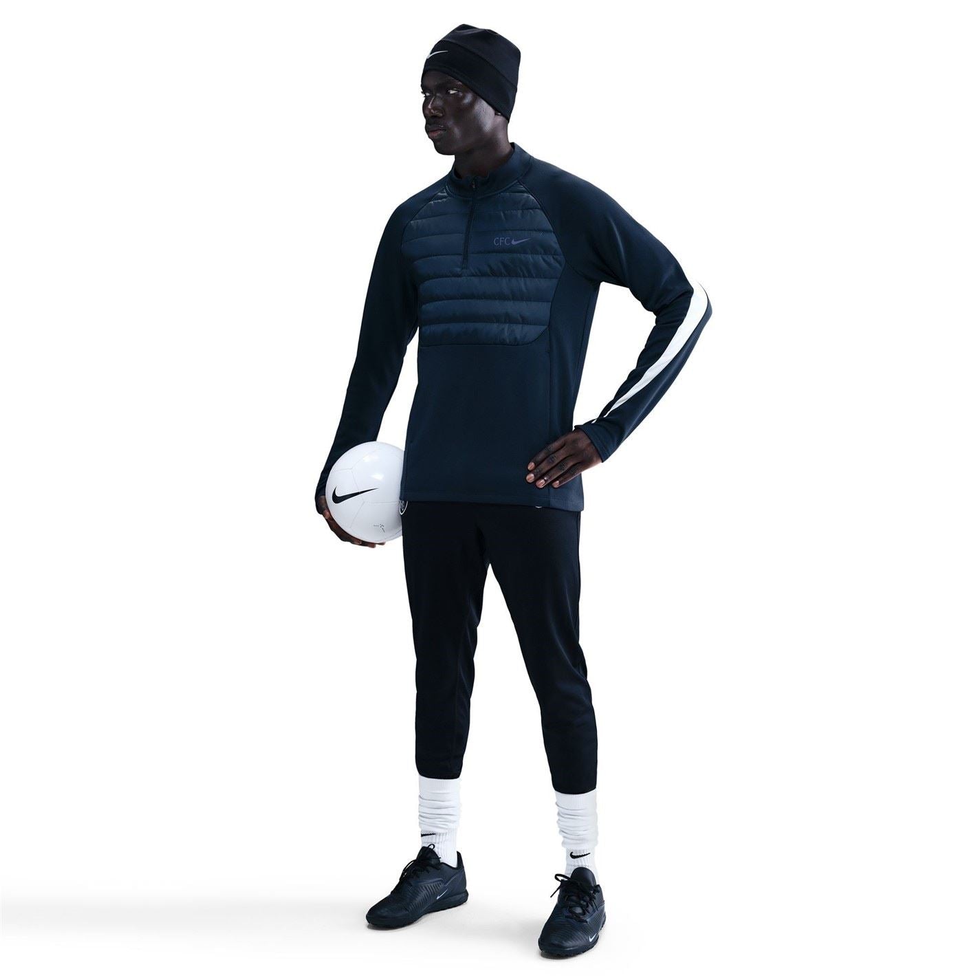 Nike Mens Chelsea Winter Warriors Drill Top