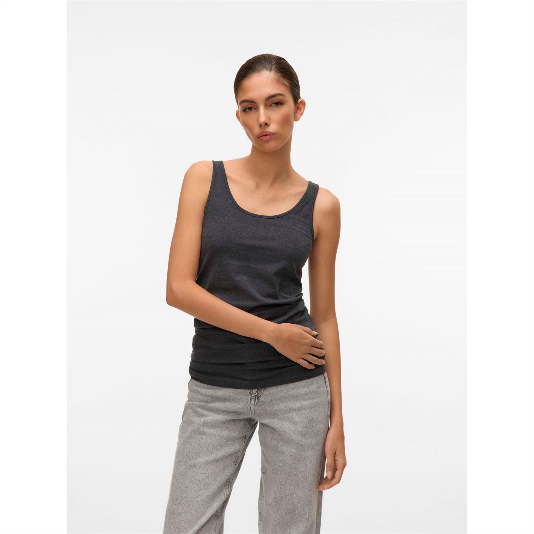 Vero Moda Scoop Neck Slim Fit Tank Top
