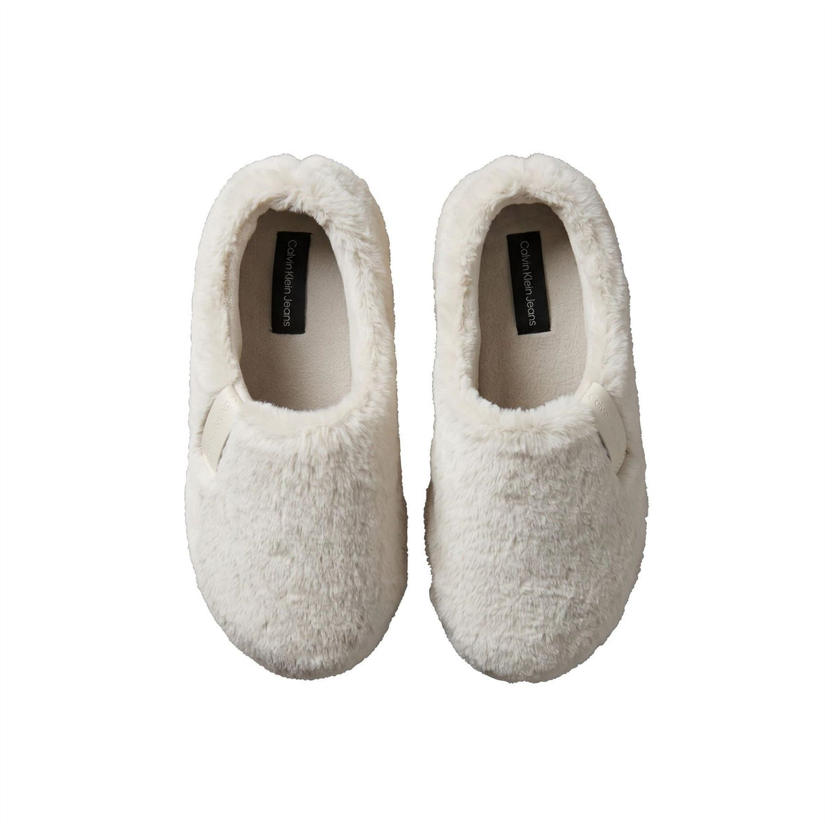 Calvin Klein Faux Fur Ankle Full Fit Slippers